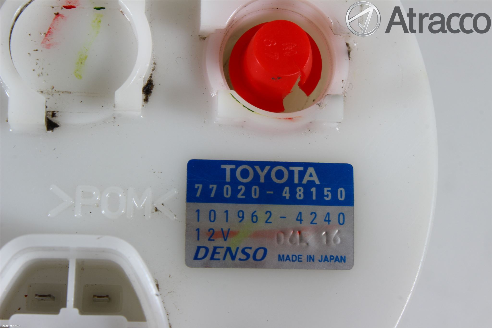 Lexus RX AL10 09-15 Bränslepump El