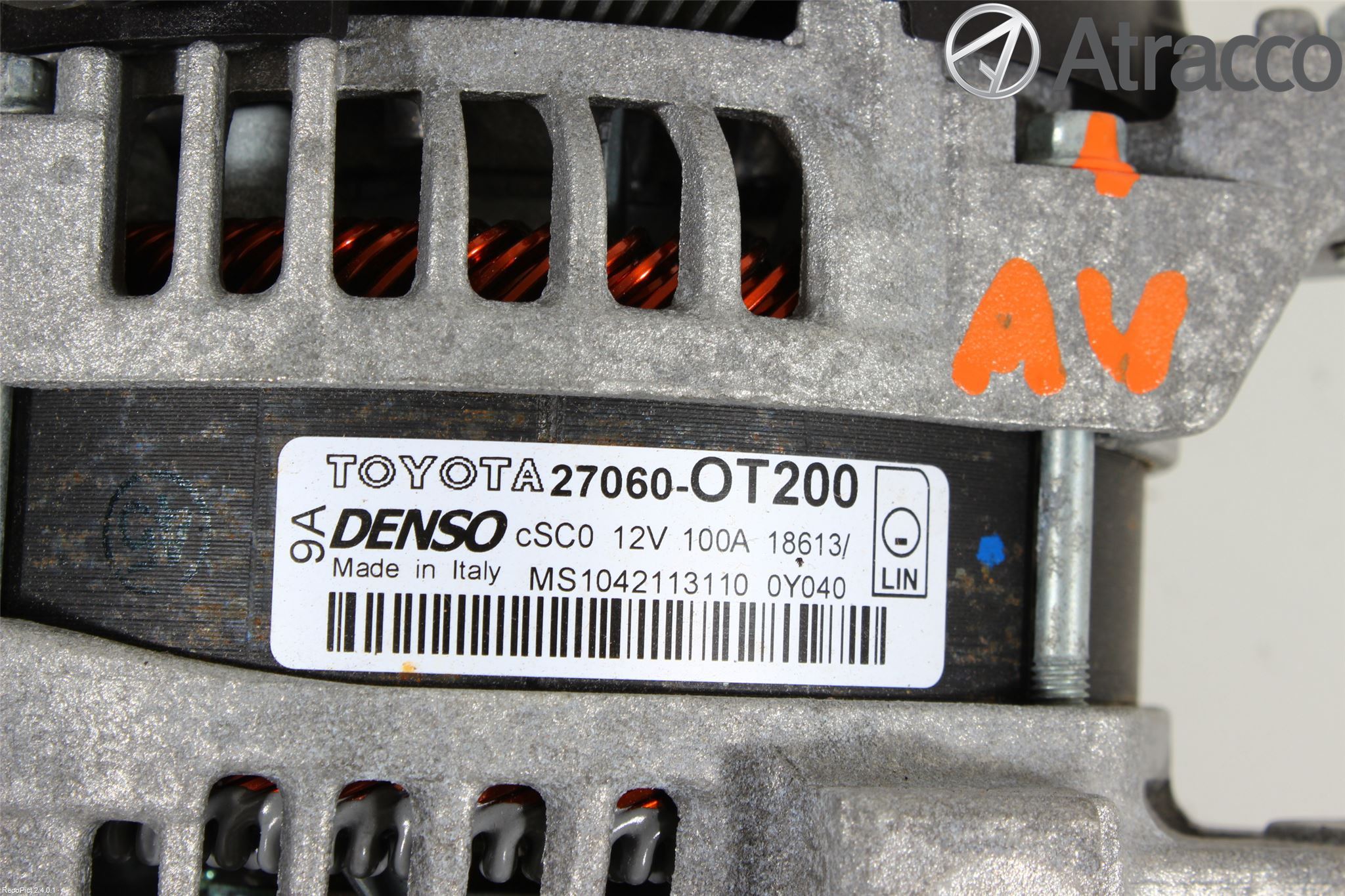 Toyota AURIS 13-19 Generator
