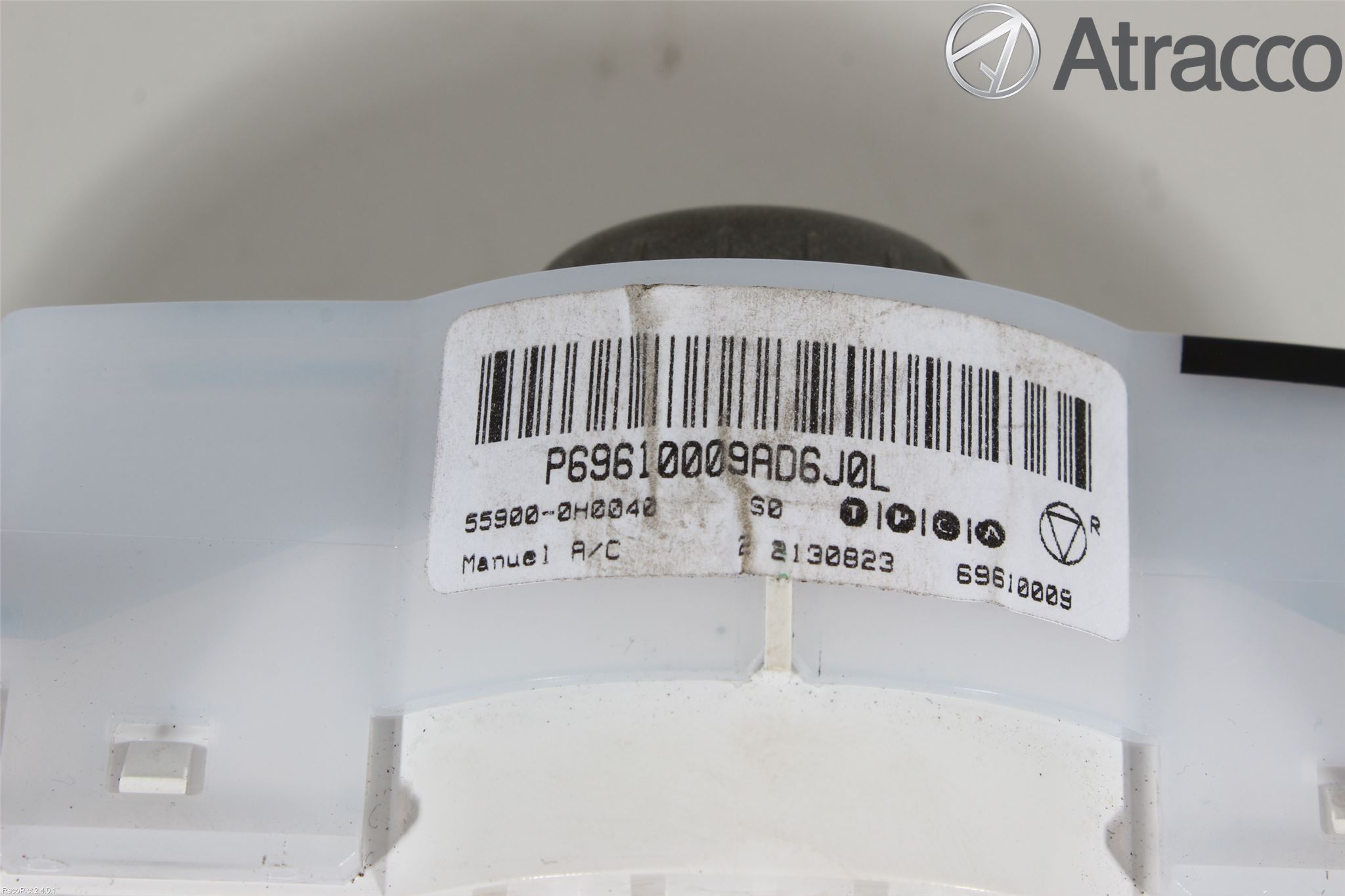 Toyota AYGO 06-14 Värmereglage