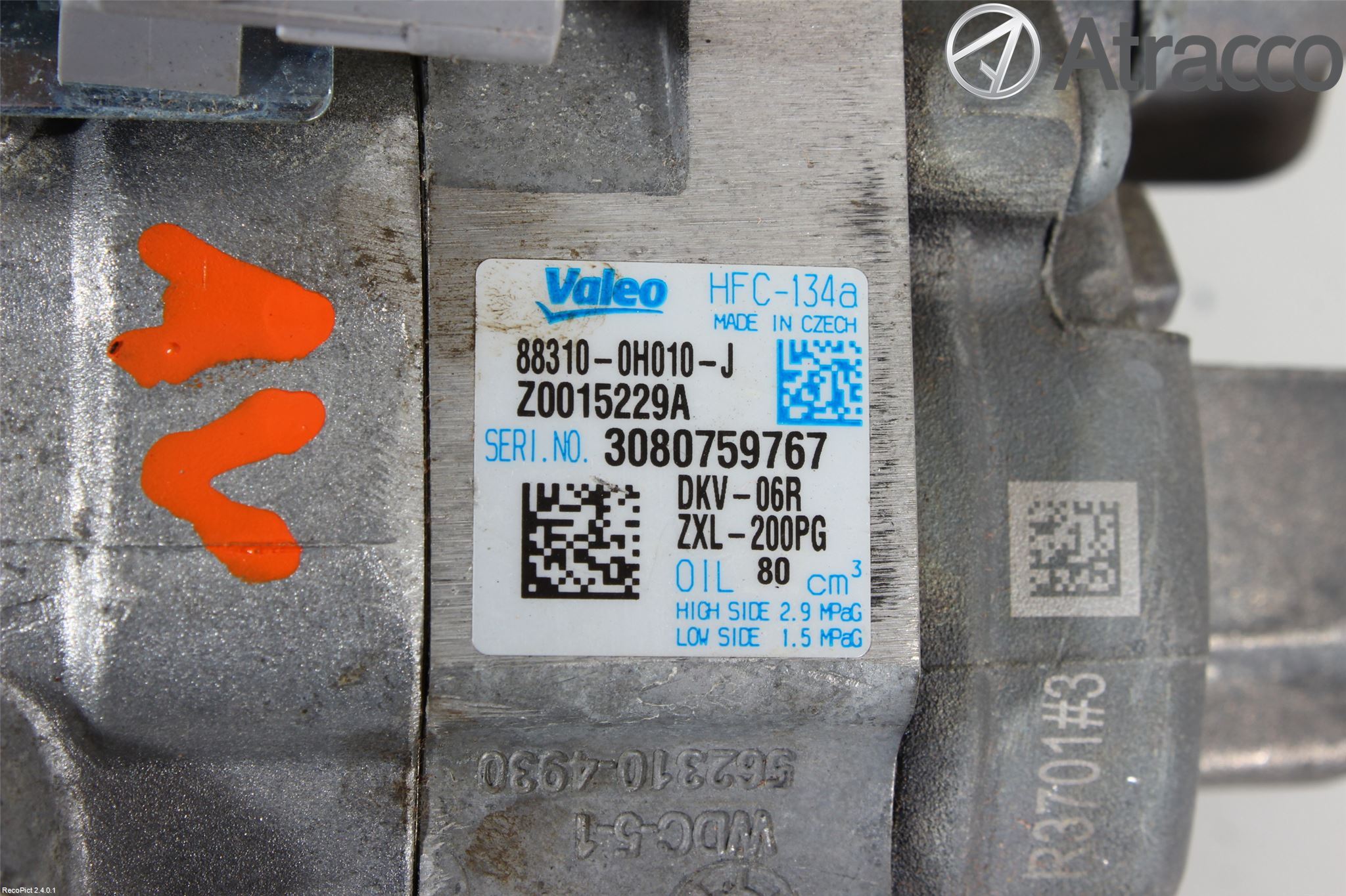 Toyota AYGO 06-14 Ac Kompressor