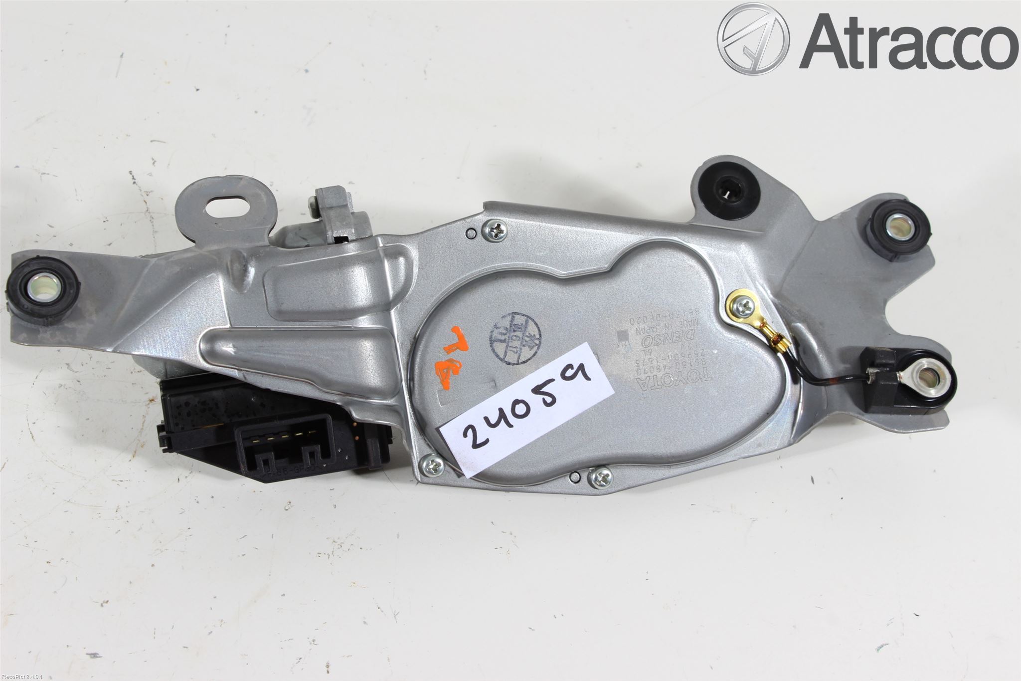 Lexus RX AL10 09-15 Torkarmotor Baklucka