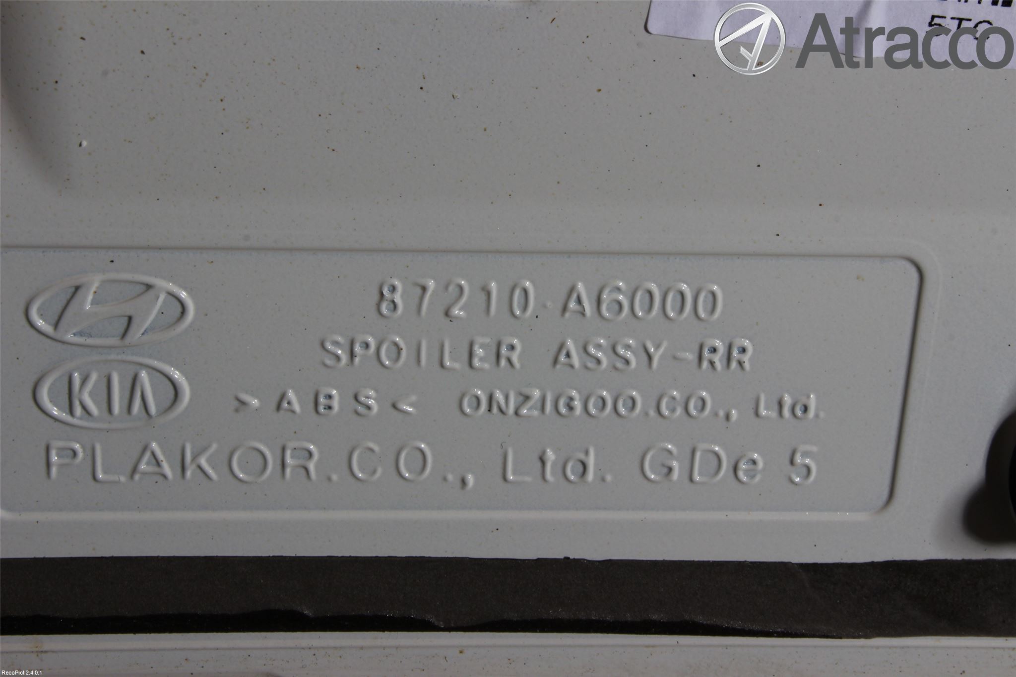 Hyundai i30 GD 13-17 Spoiler Baklucka