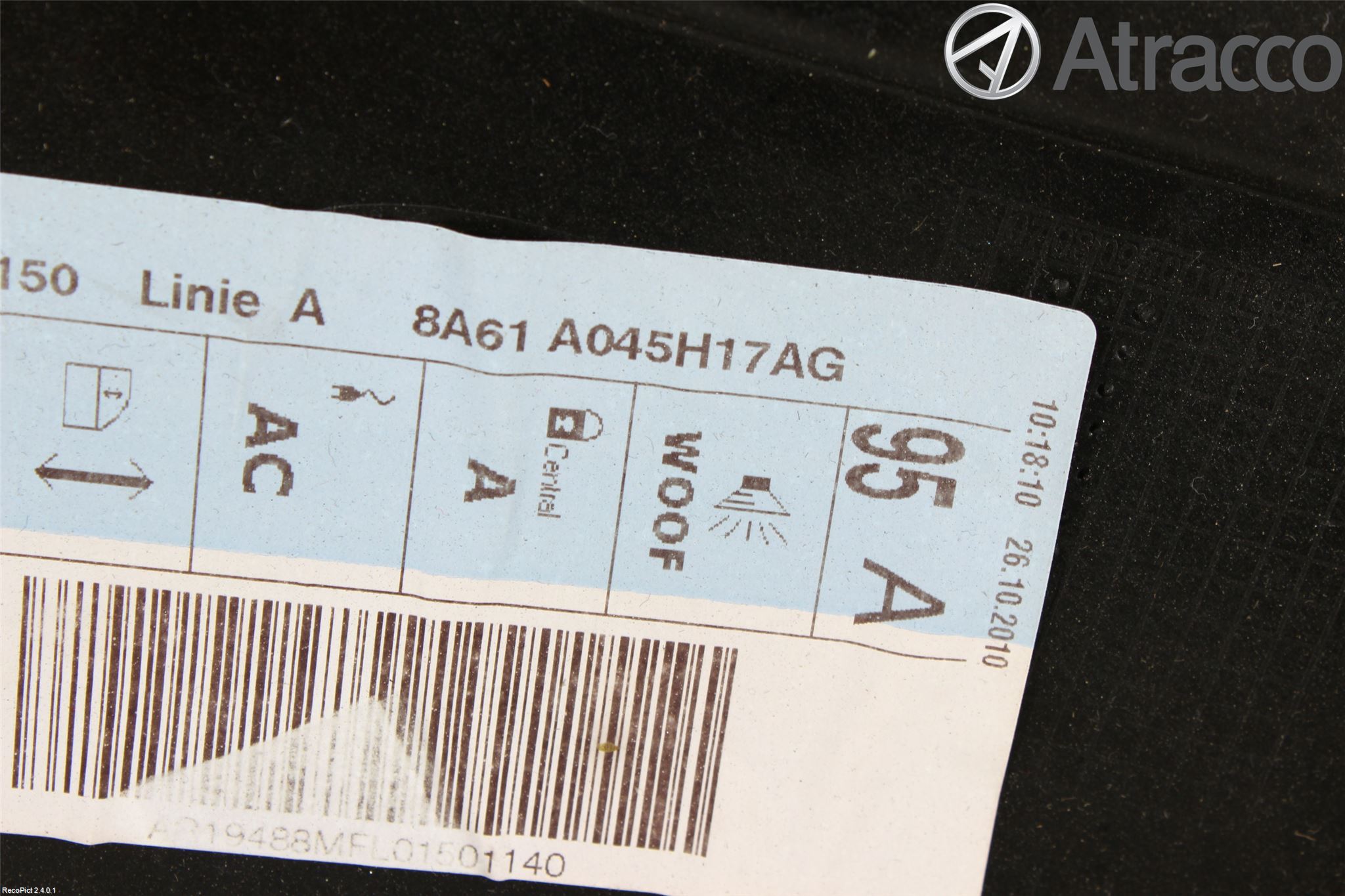 Ford FIESTA 09-12 Fönsterhissmekanism