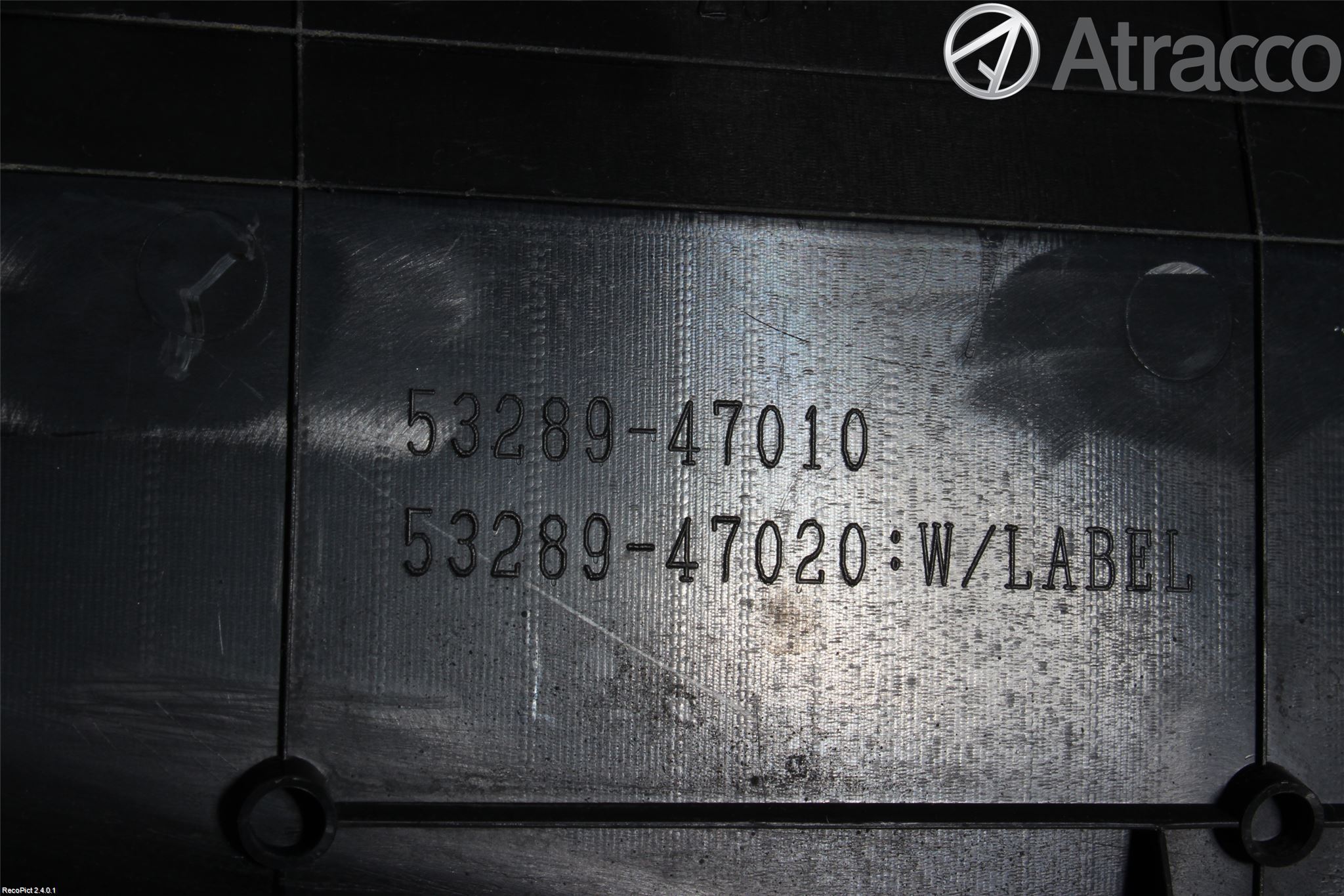 Toyota PRIUS NWH20 04-08 Frontplåt Övre