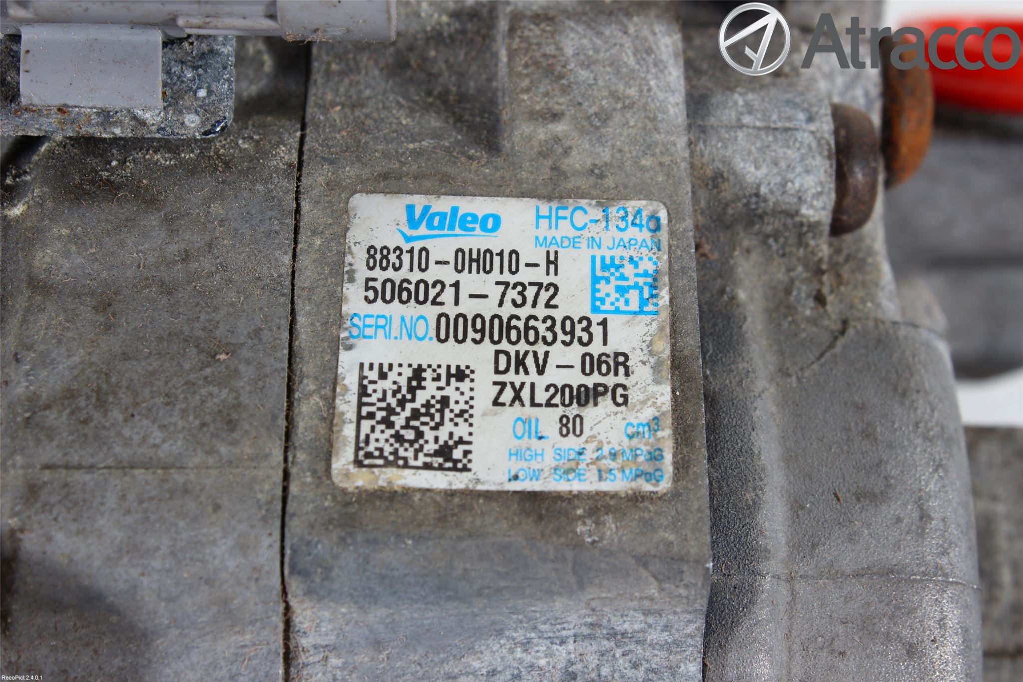 Toyota AYGO 06-14 Ac Kompressor