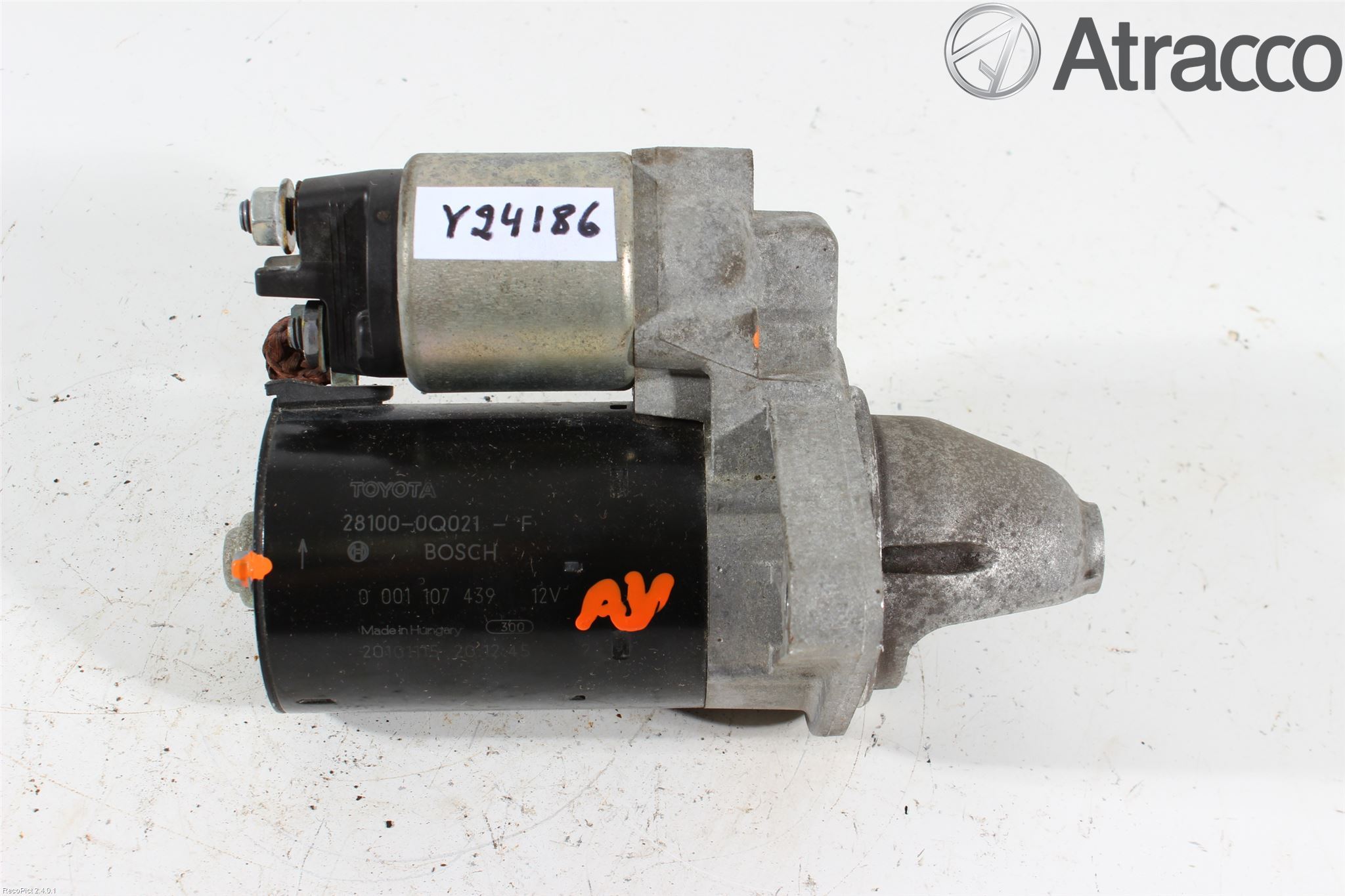 Toyota AYGO 06-14 Startmotor