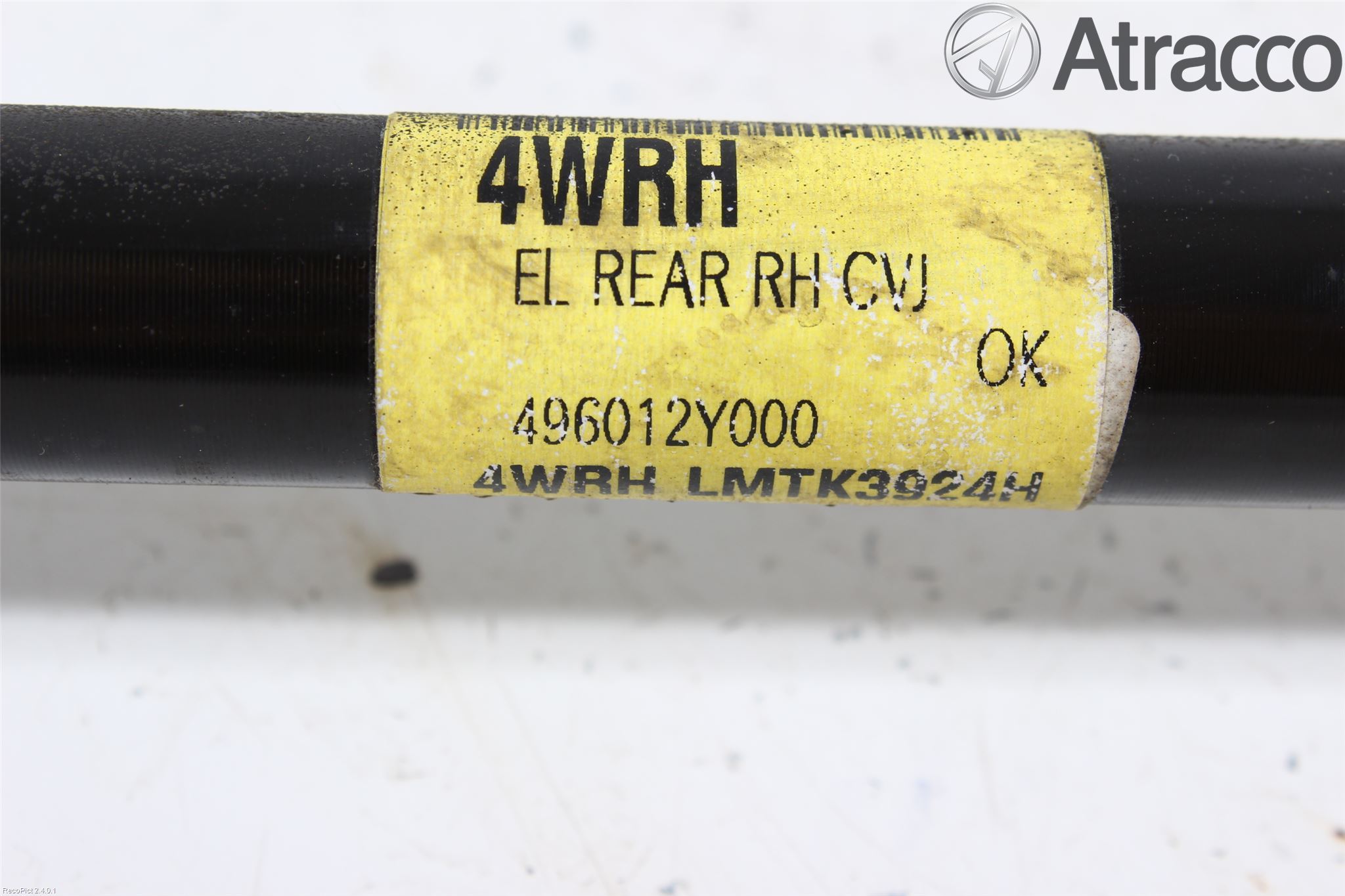 Hyundai ix35 Drivaxel Bak Höger