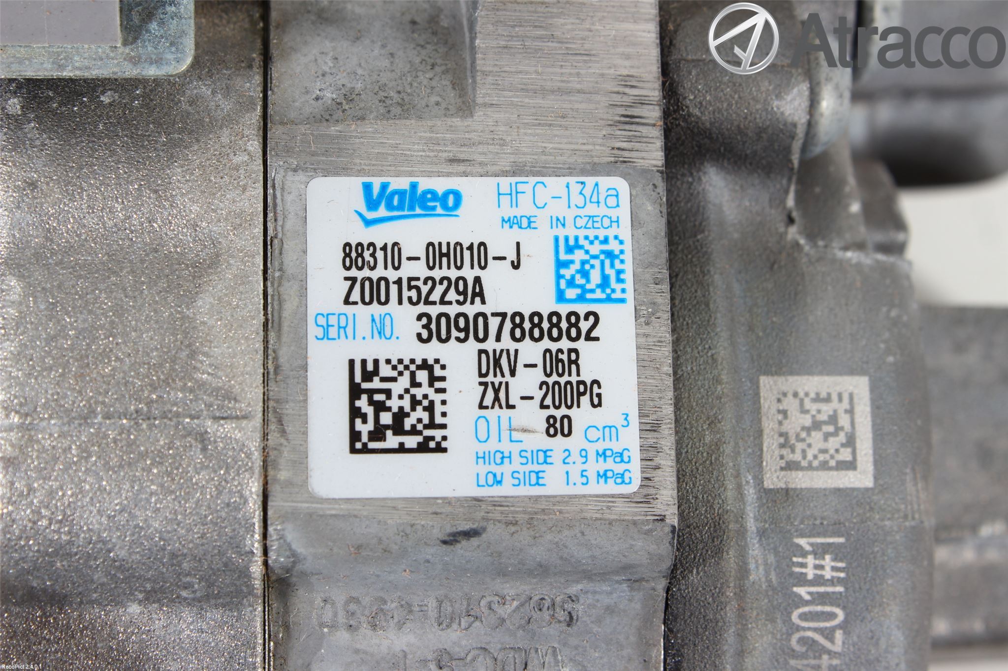 Toyota AYGO 06-14 Ac Kompressor