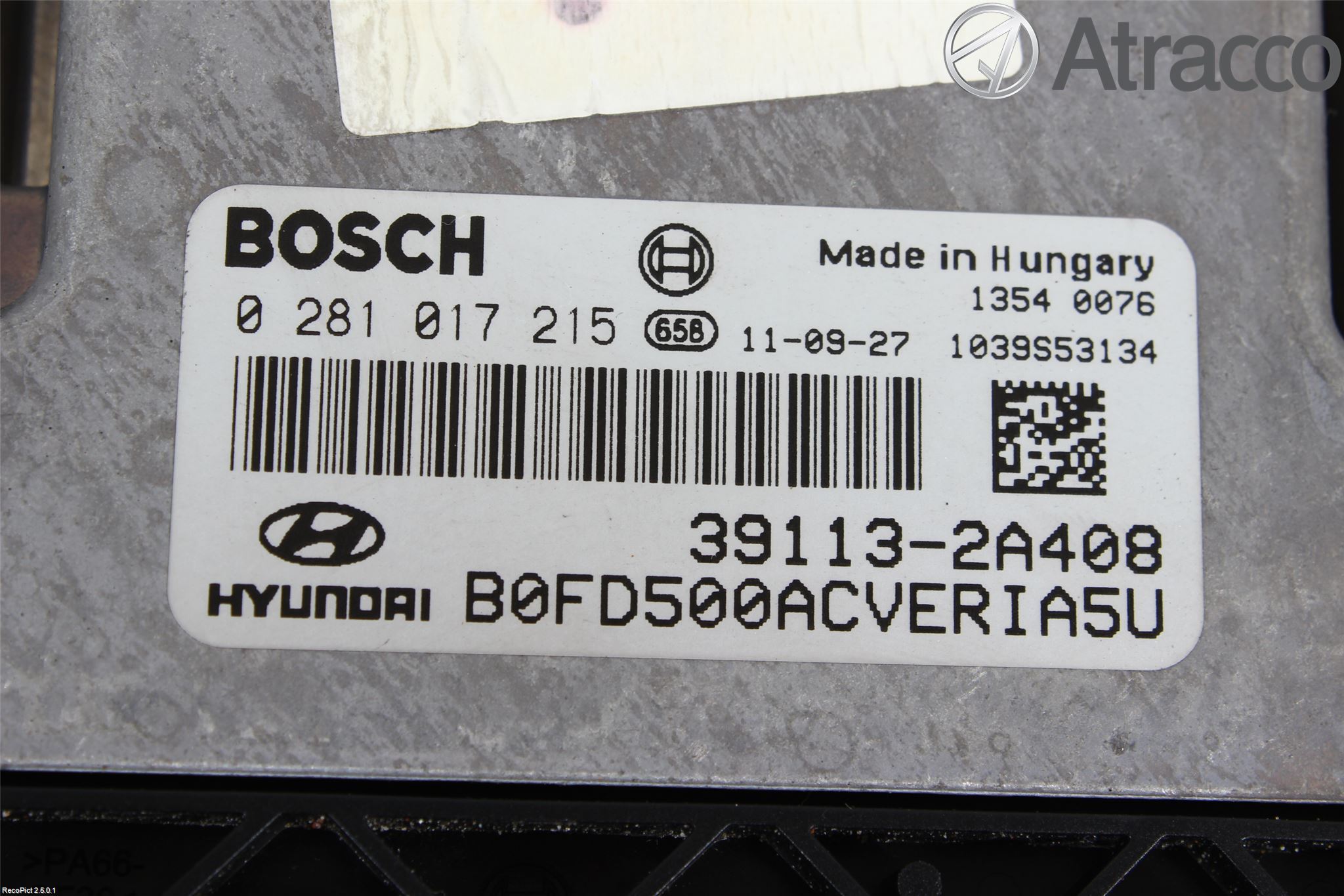 Hyundai i30 FD 07-12 Styrenhet Insprut Bensin