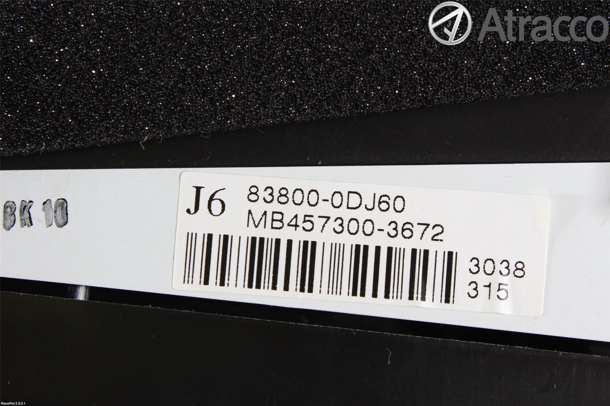 Toyota YARIS XP90 06-11 Instrument Komb