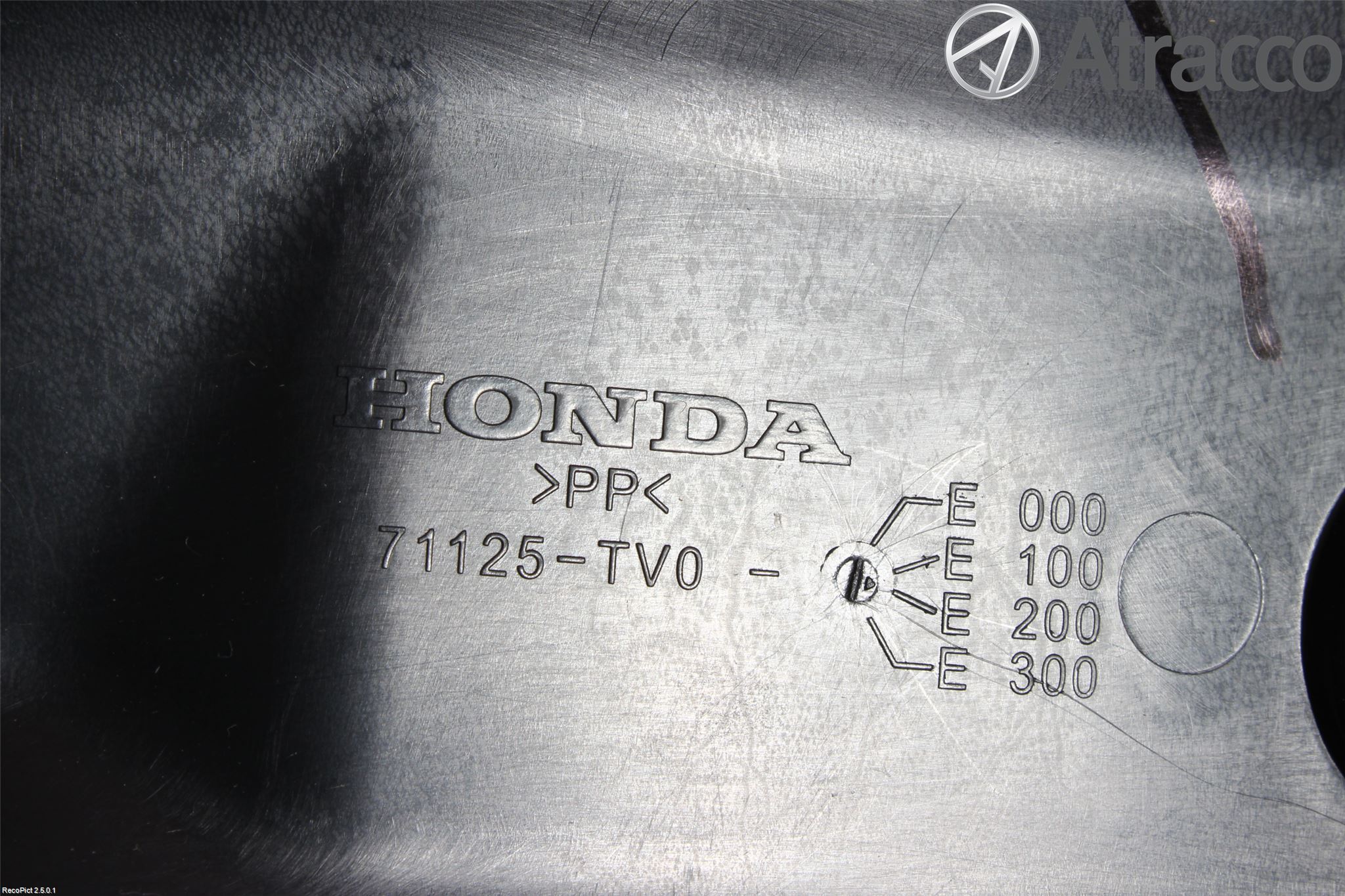 Honda CIVIC 12-16 Frontplåt Övre