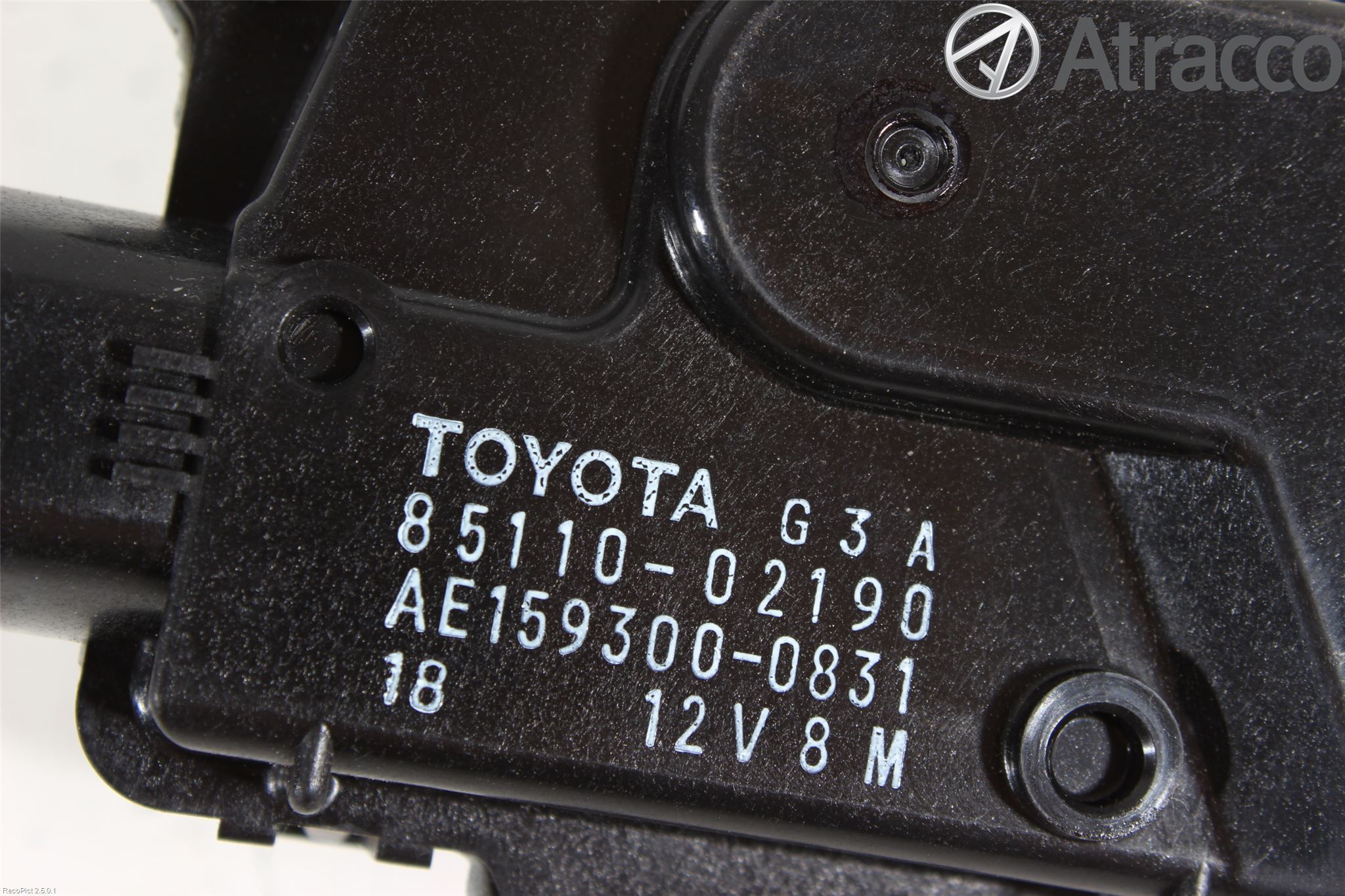 Toyota AURIS 10-12 Torkarmotor Vindruta