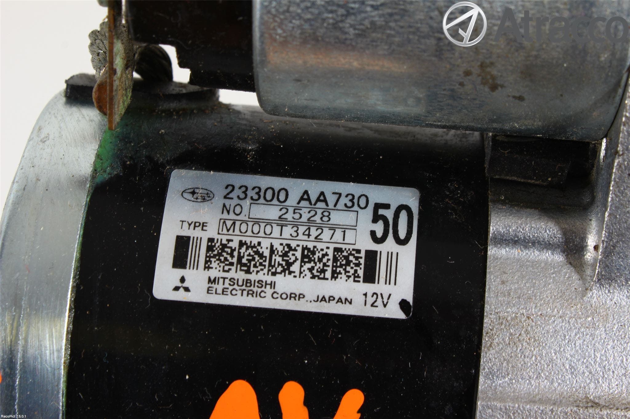 Toyota GT86 12- Startmotor