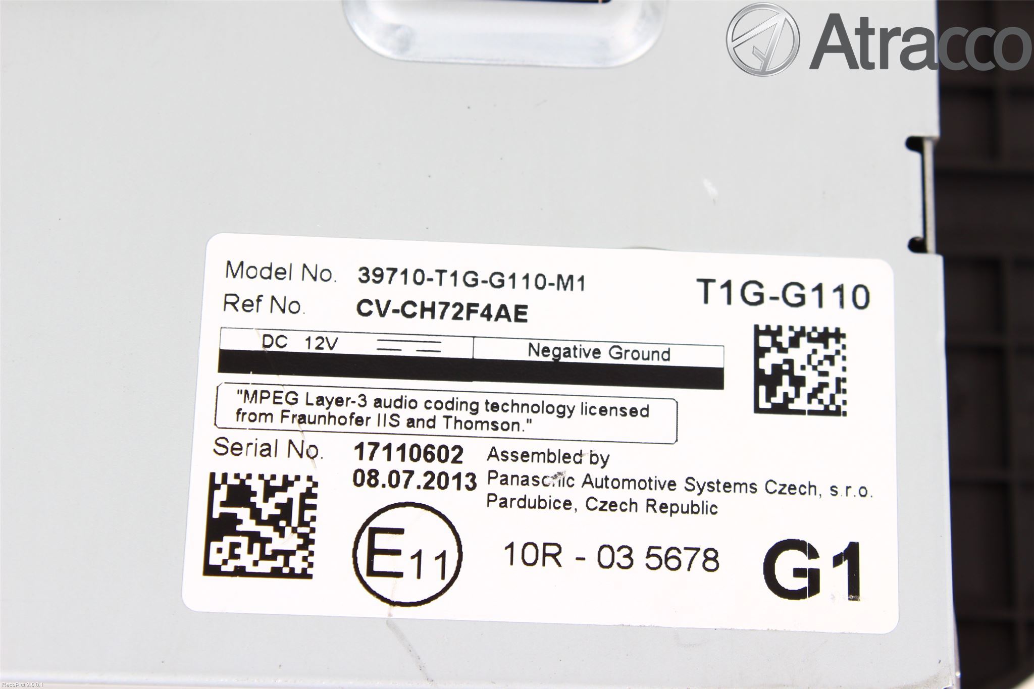 Honda CR-V 13-18 Färddator