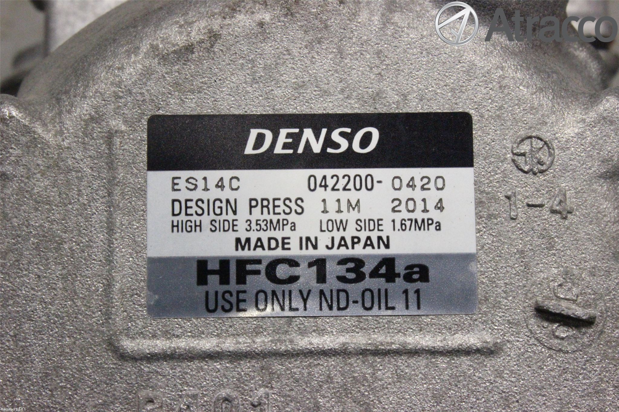 Toyota AURIS 10-12 Ac Kompressor