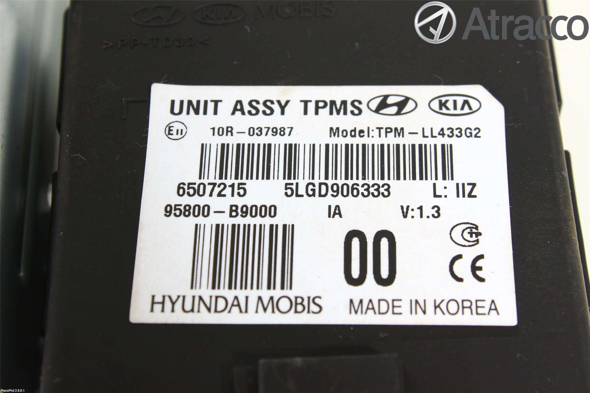 Hyundai i10 BA 14-16 Styrenhet Övrigt