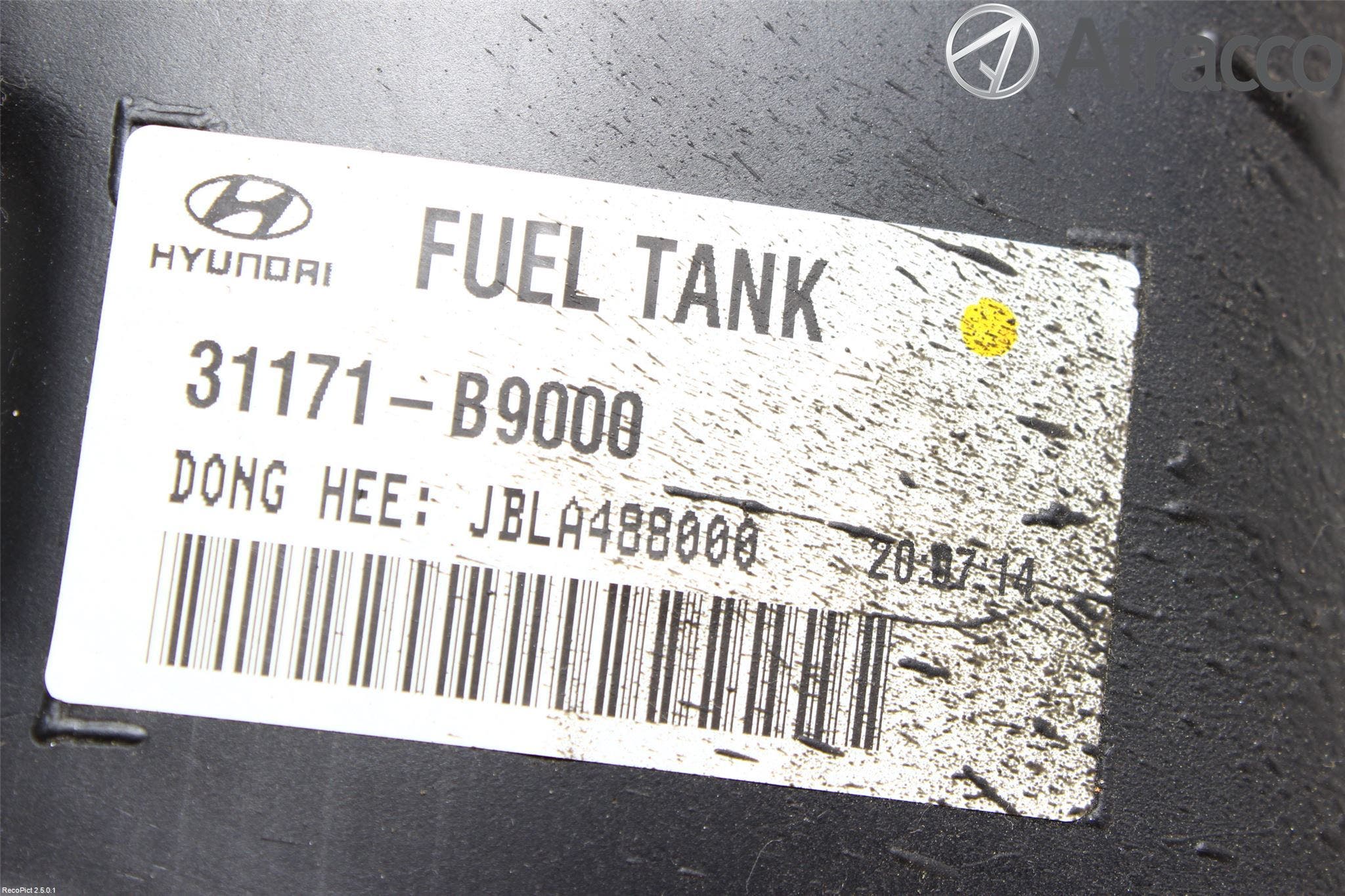 Hyundai i10 BA 14-16 Bränsletank Insprutning