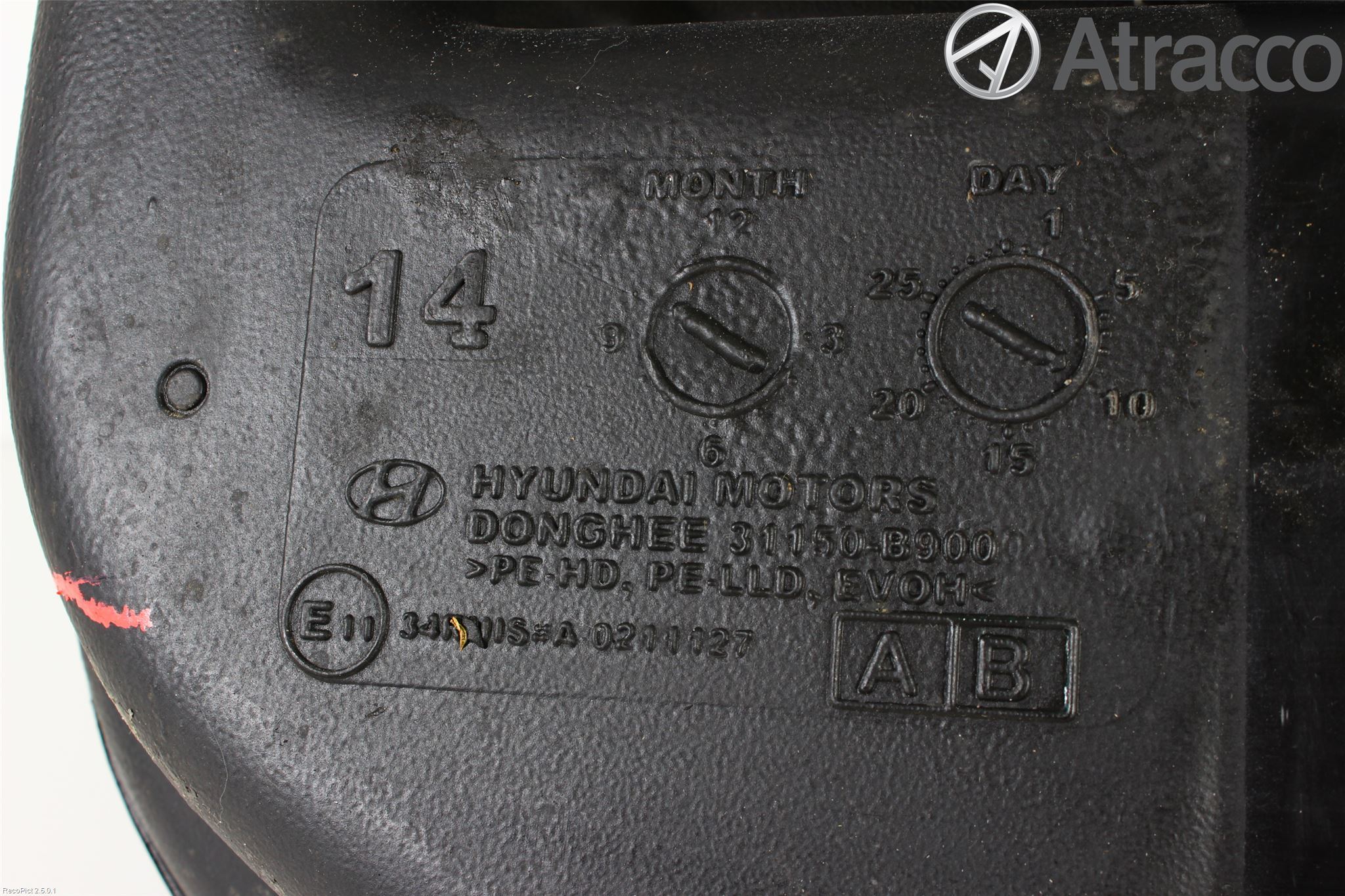 Hyundai i10 BA 14-16 Bränsletank Insprutning