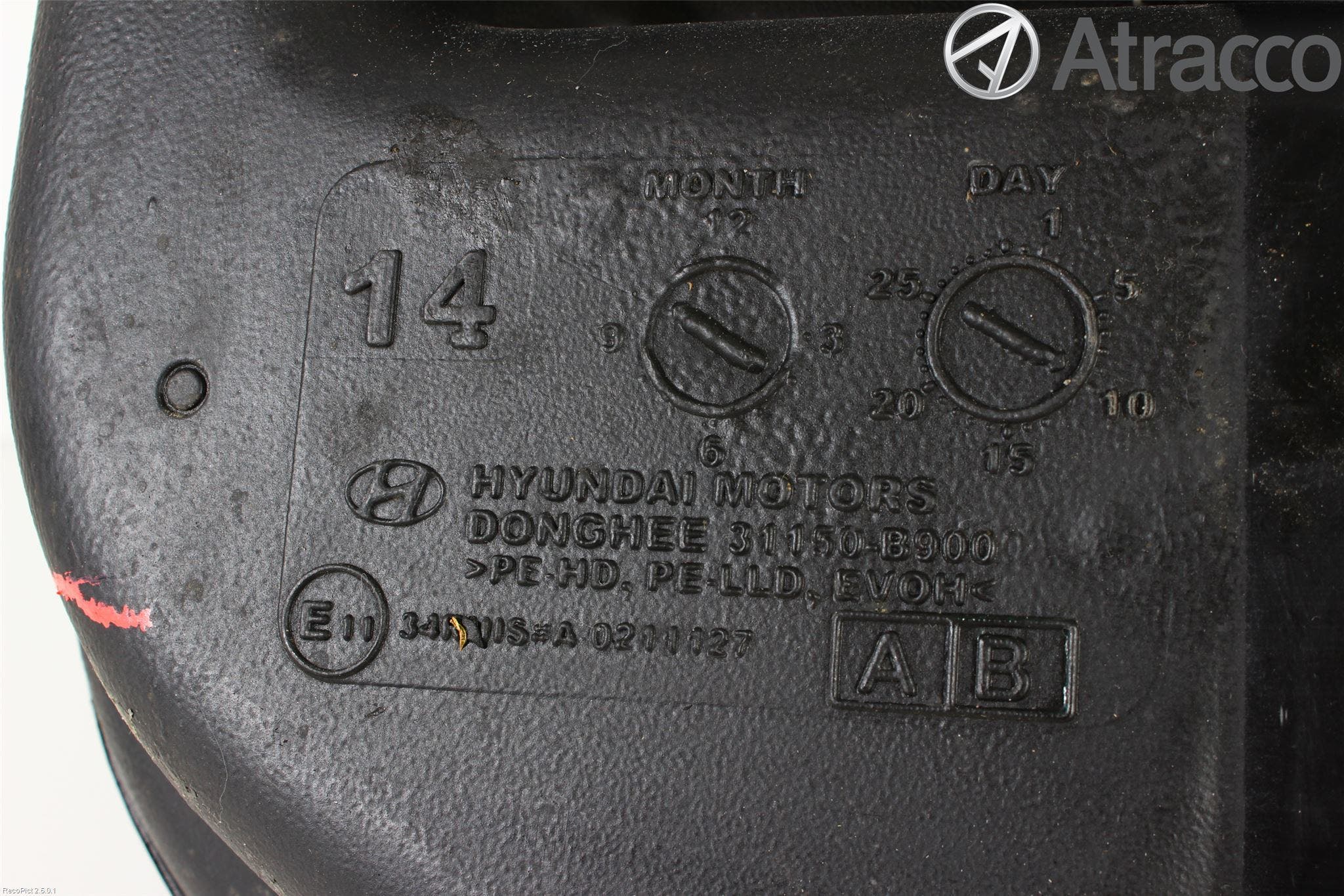 Hyundai i10 BA 14-16 Bränsletank Insprutning