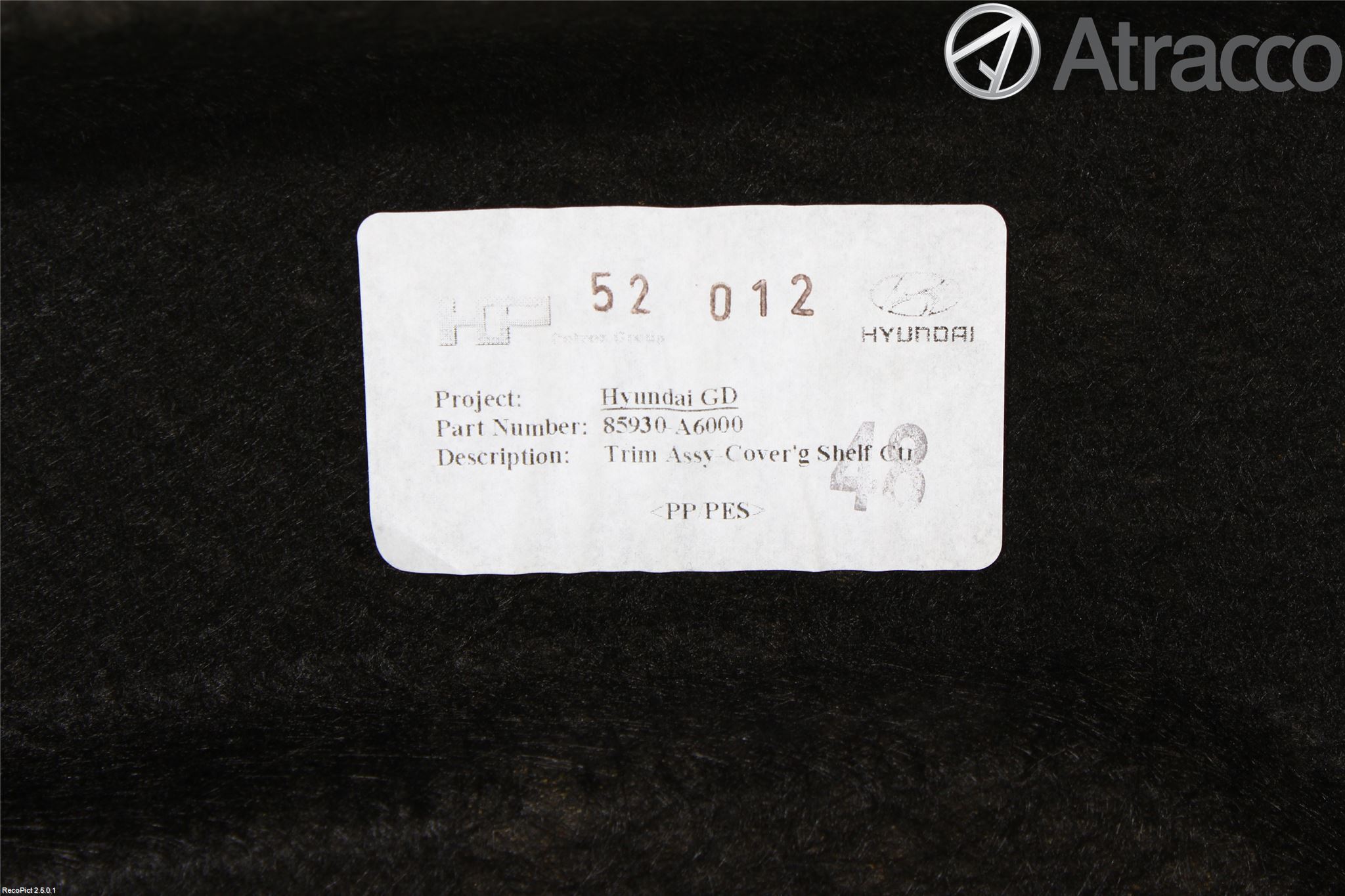 Hyundai i30 GD 13-17 Hatthylla