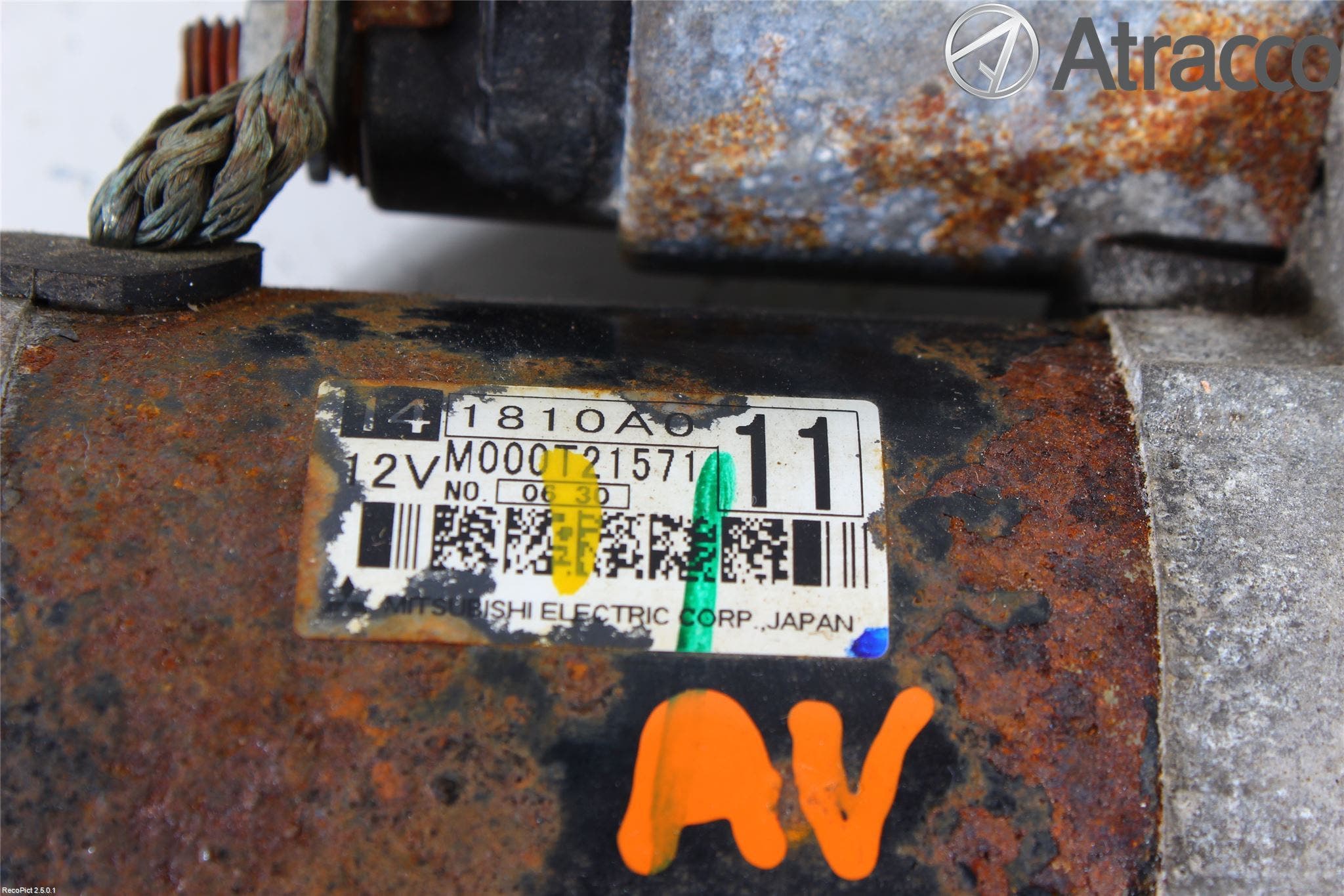 Mitsubishi LANCER 07-14 Startmotor