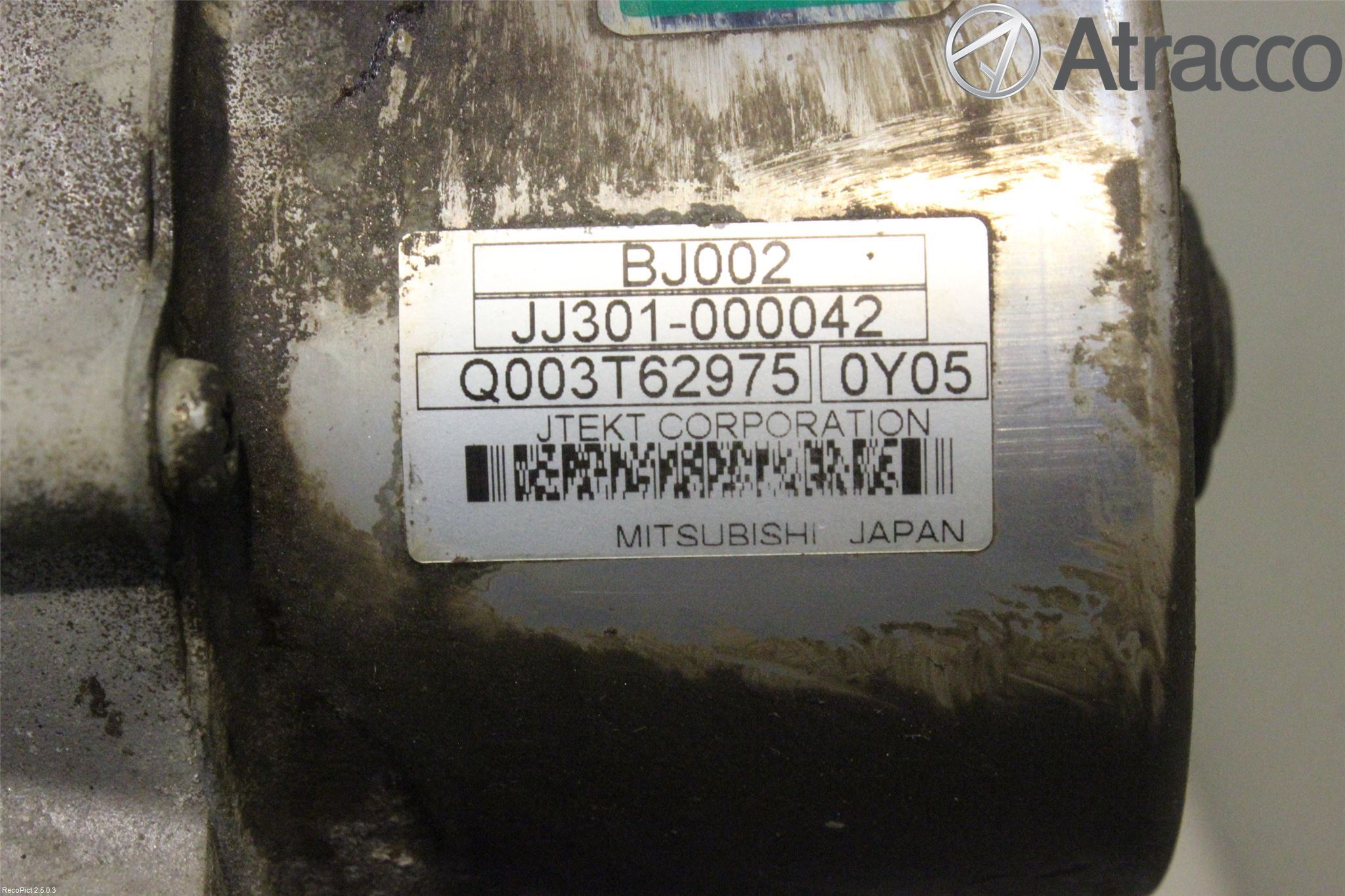 Mitsubishi LANCER 07-14 Styrväxel Servo -Snäcka