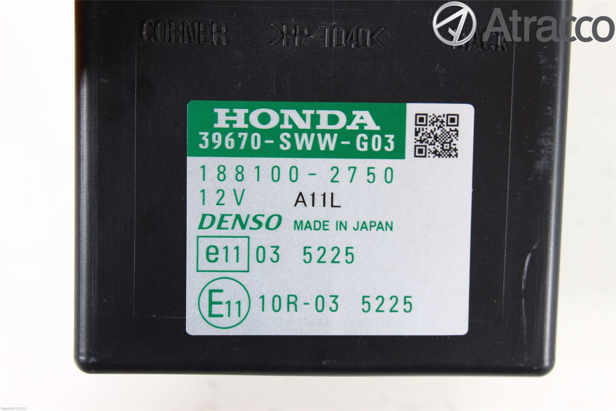 Honda CR-V 07-12 Styrenhet Övrigt