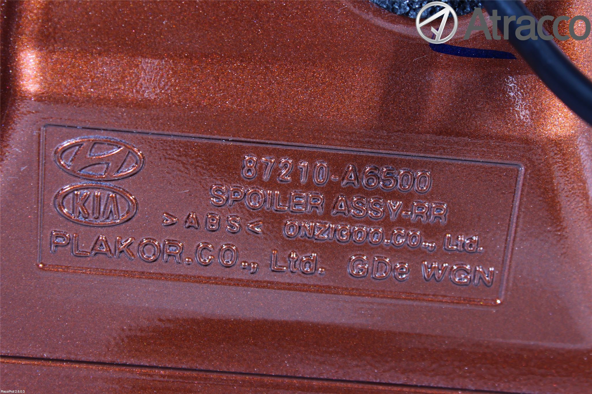 Hyundai i30 GD 13-17 Spoiler Baklucka