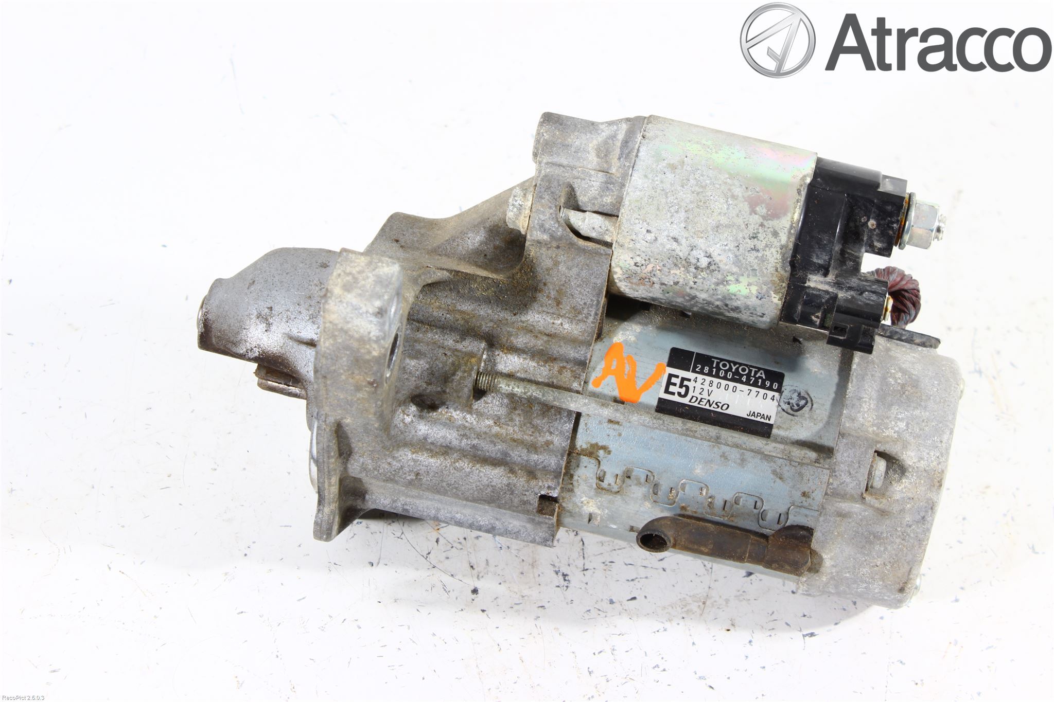 Toyota VERSO-S 11-16 Startmotor