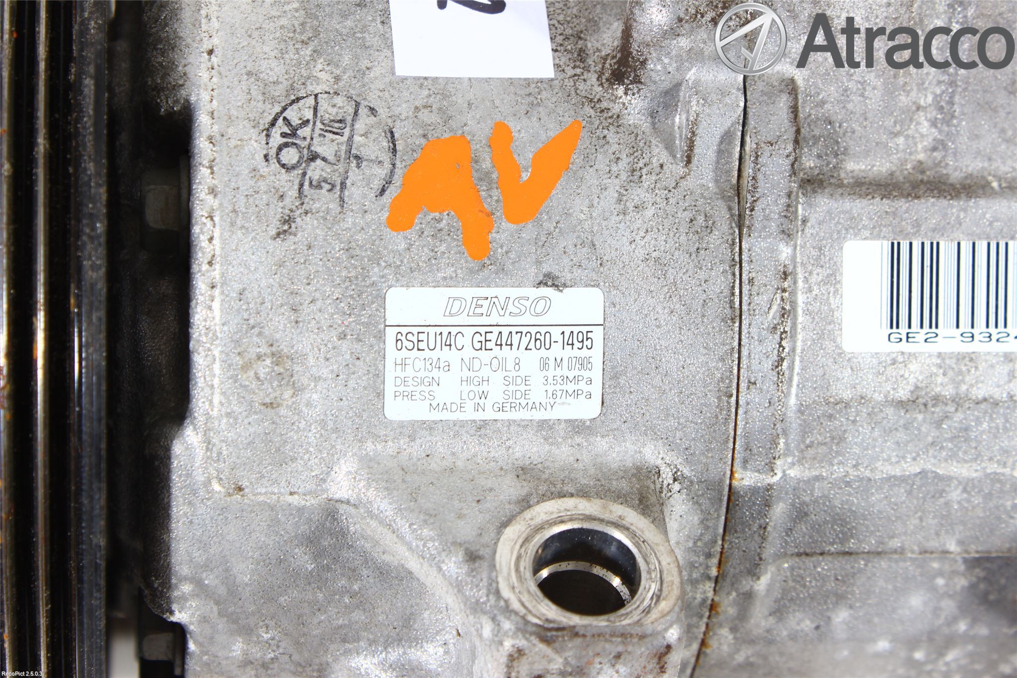 Toyota AVENSIS 09-15 Ac Kompressor