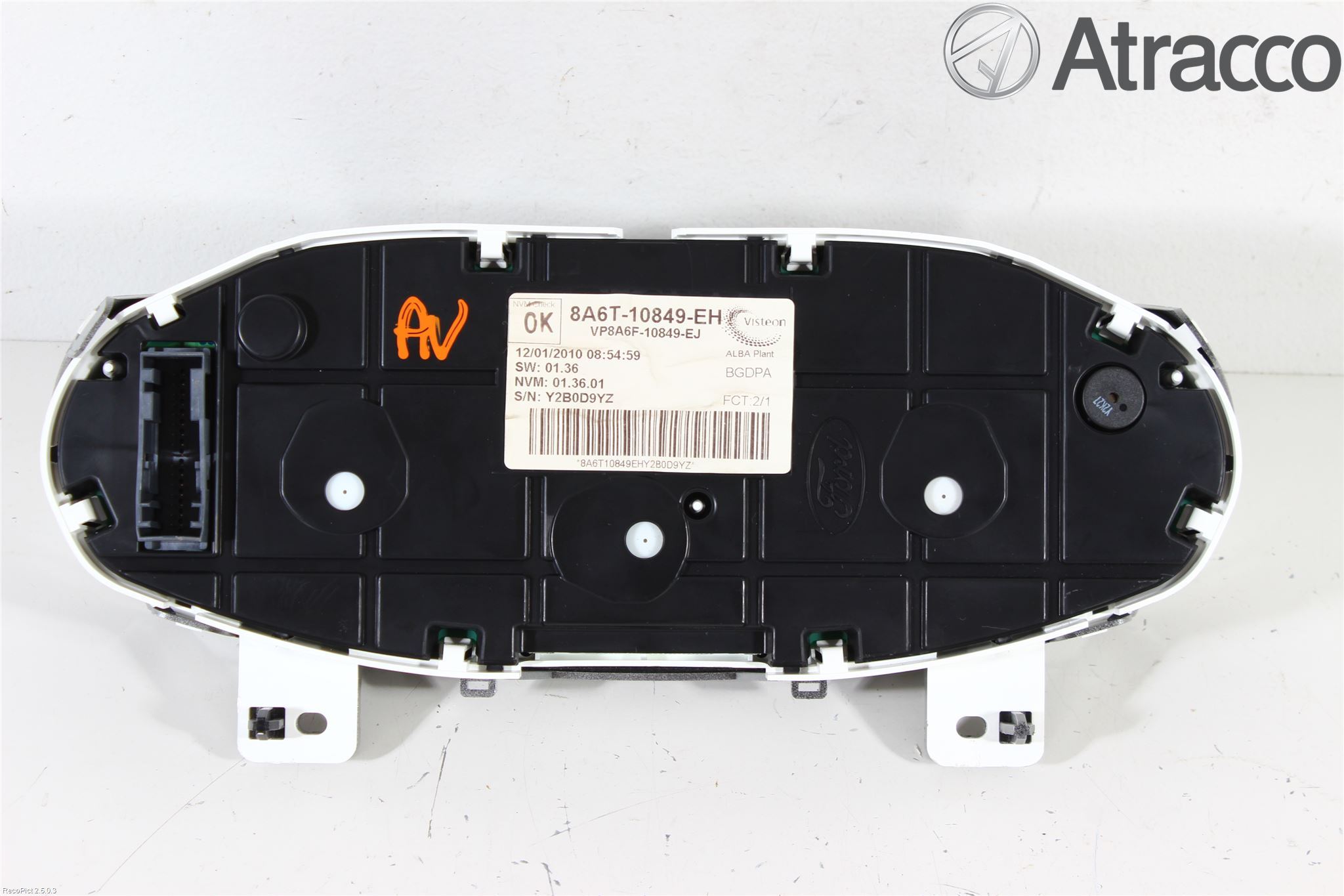 Ford FIESTA 09-12 Instrument Komb