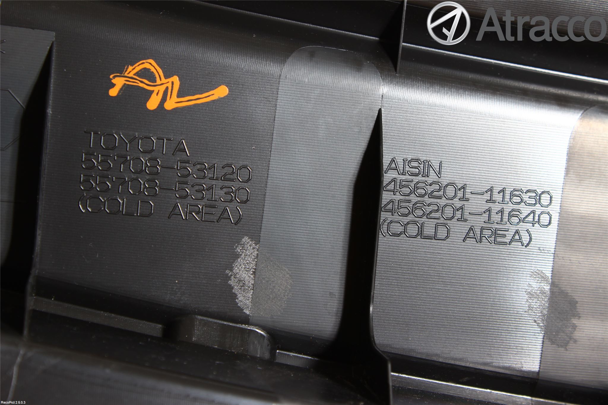 Lexus IS 250/350 14-20 Torpedplåt-Torpedplast