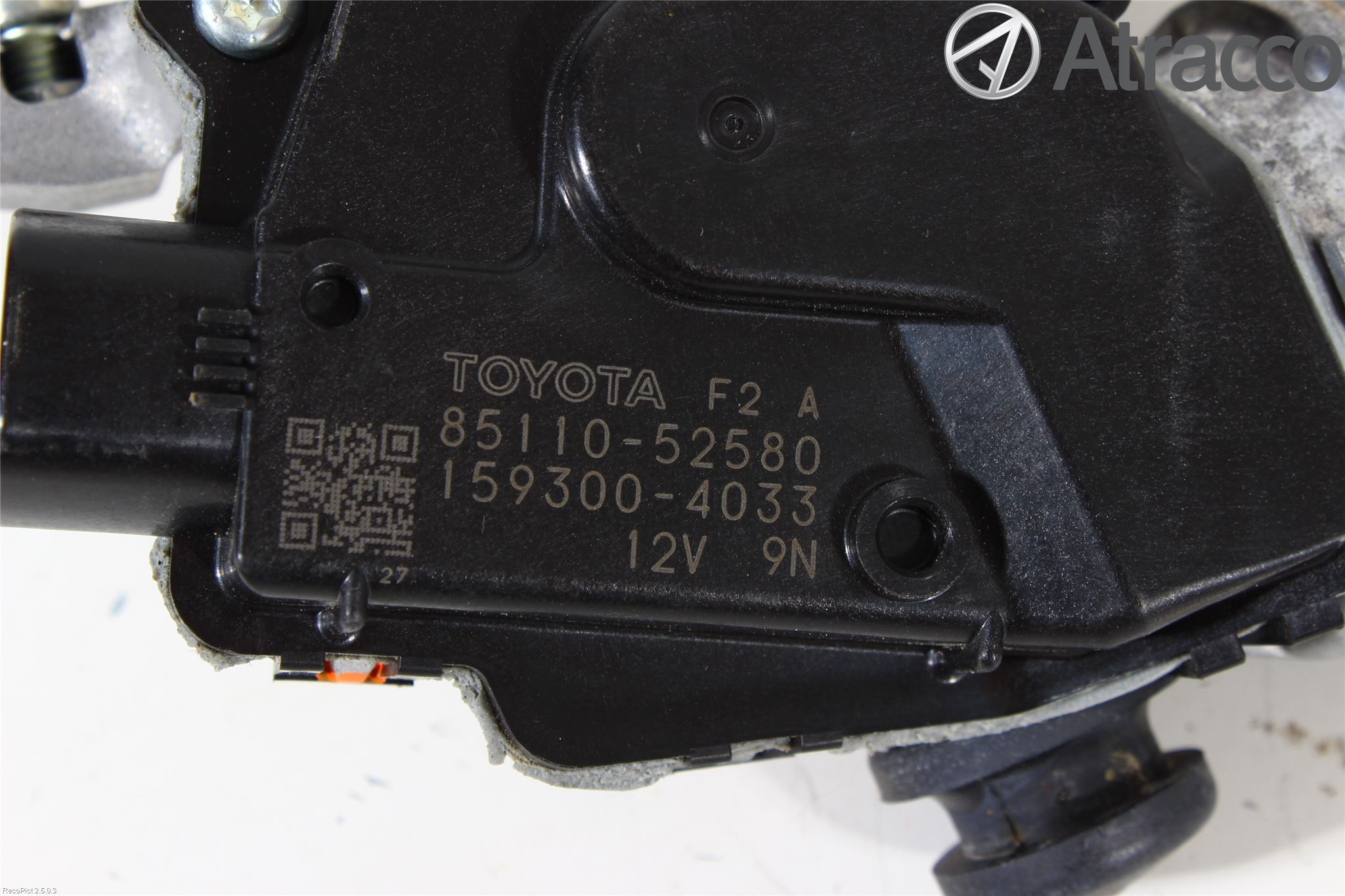 Toyota VERSO-S 11-16 Torkarmotor Vindruta