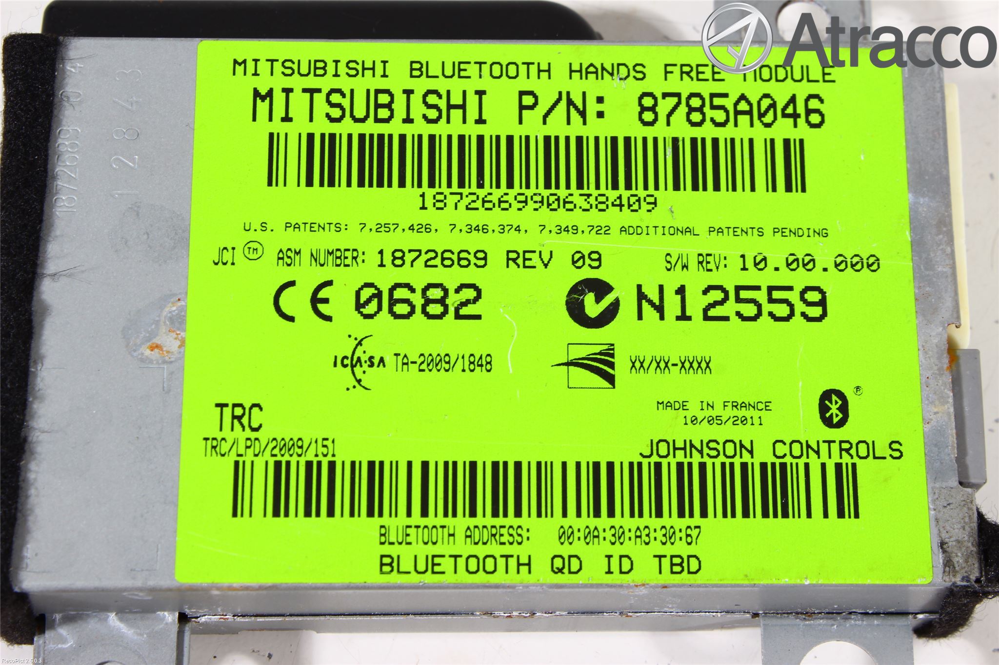 Mitsubishi OUTLANDER 07-12 Styrenhet Övrigt