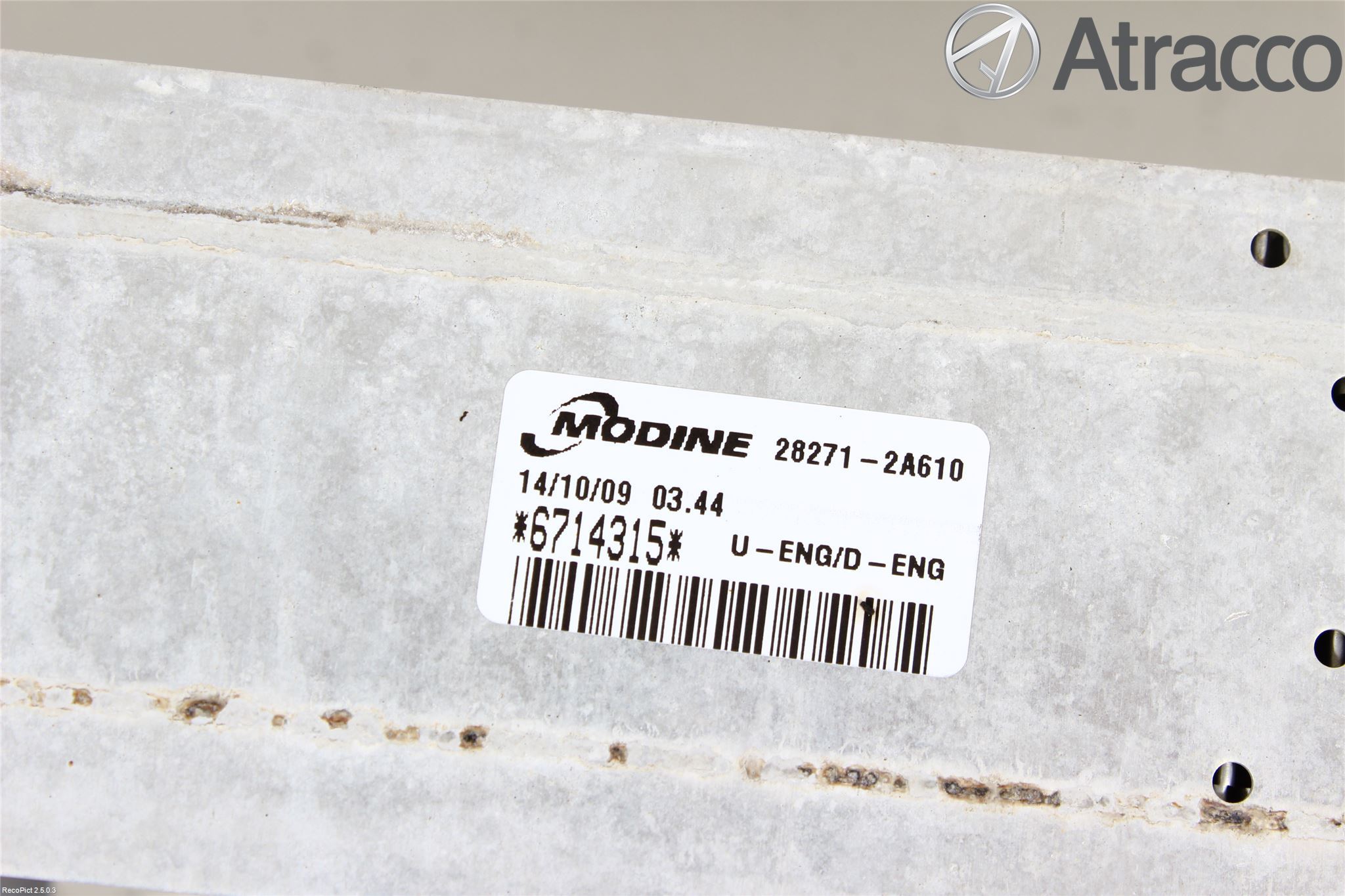 Hyundai i30 FD 07-12 Laddluft-Intercooler Kyl