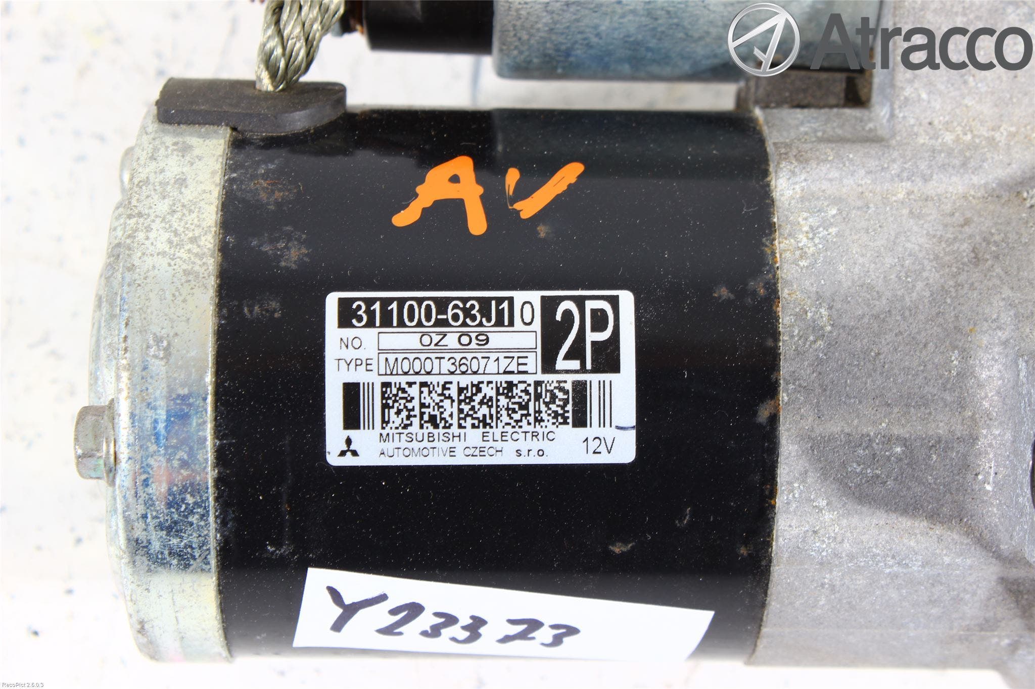 Suzuki SX4 10-13 Startmotor