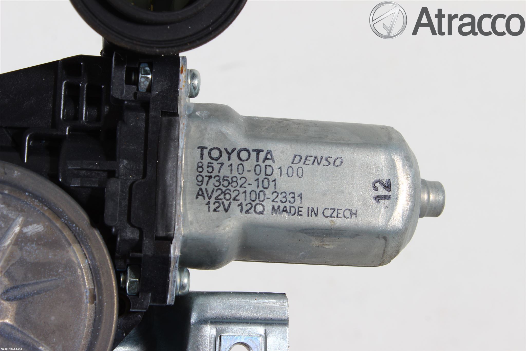 Toyota AURIS 13-19 Fönsterhissmekanism