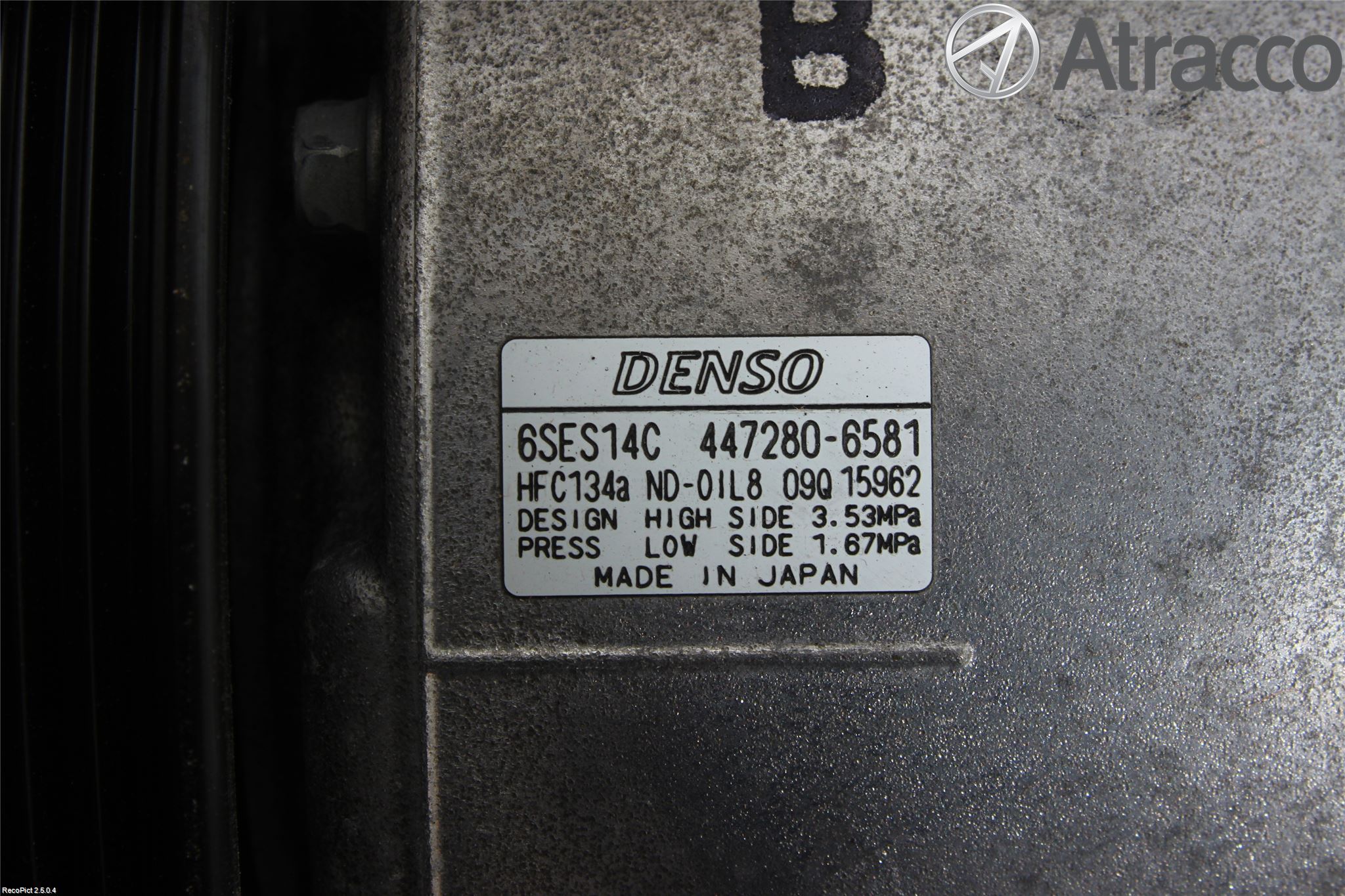 Toyota AURIS 13-19 Ac Kompressor