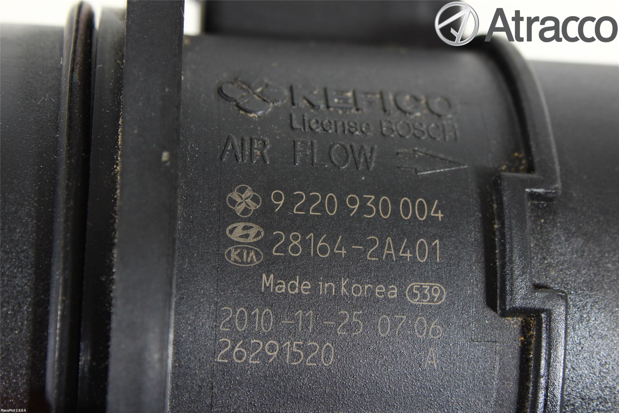 Hyundai i30 FD 07-12 Injluftmassamätare