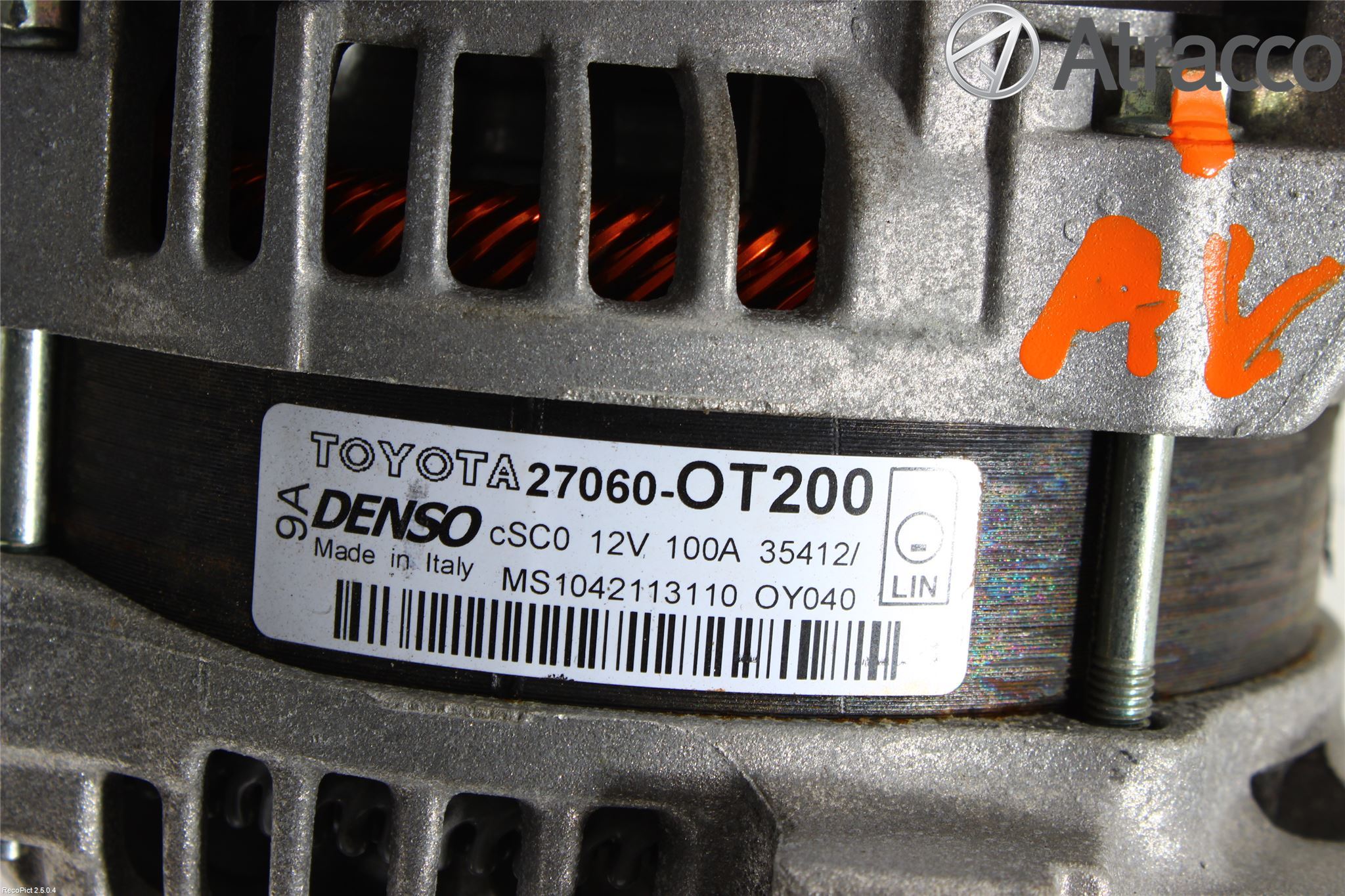 Toyota AURIS 13-19 Generator