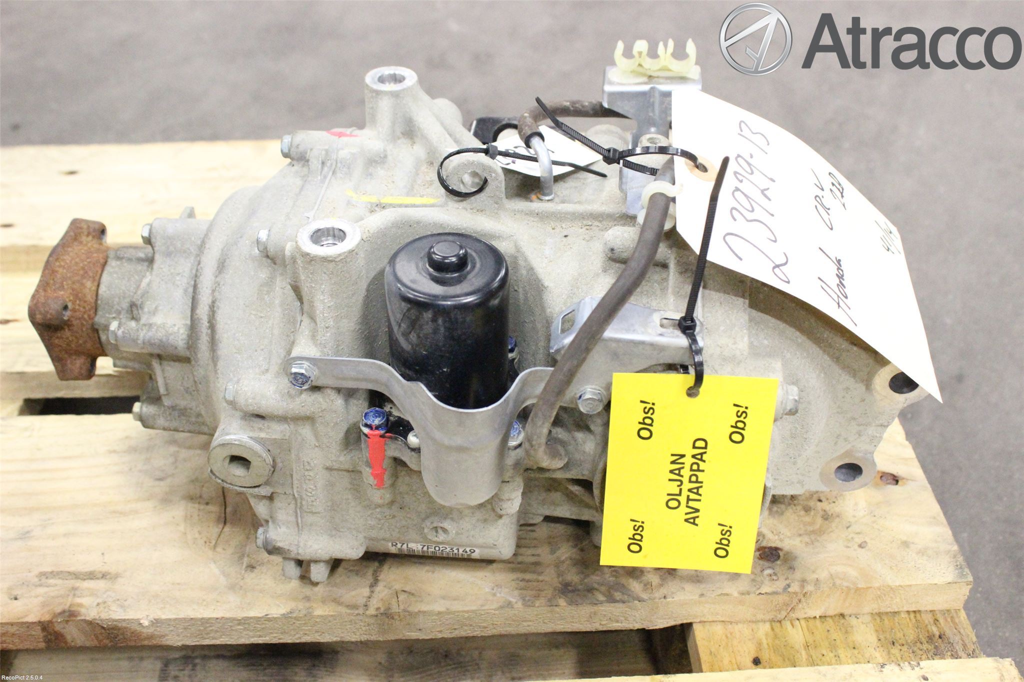 Honda CR-V 13-18 Bakväxel-Diff