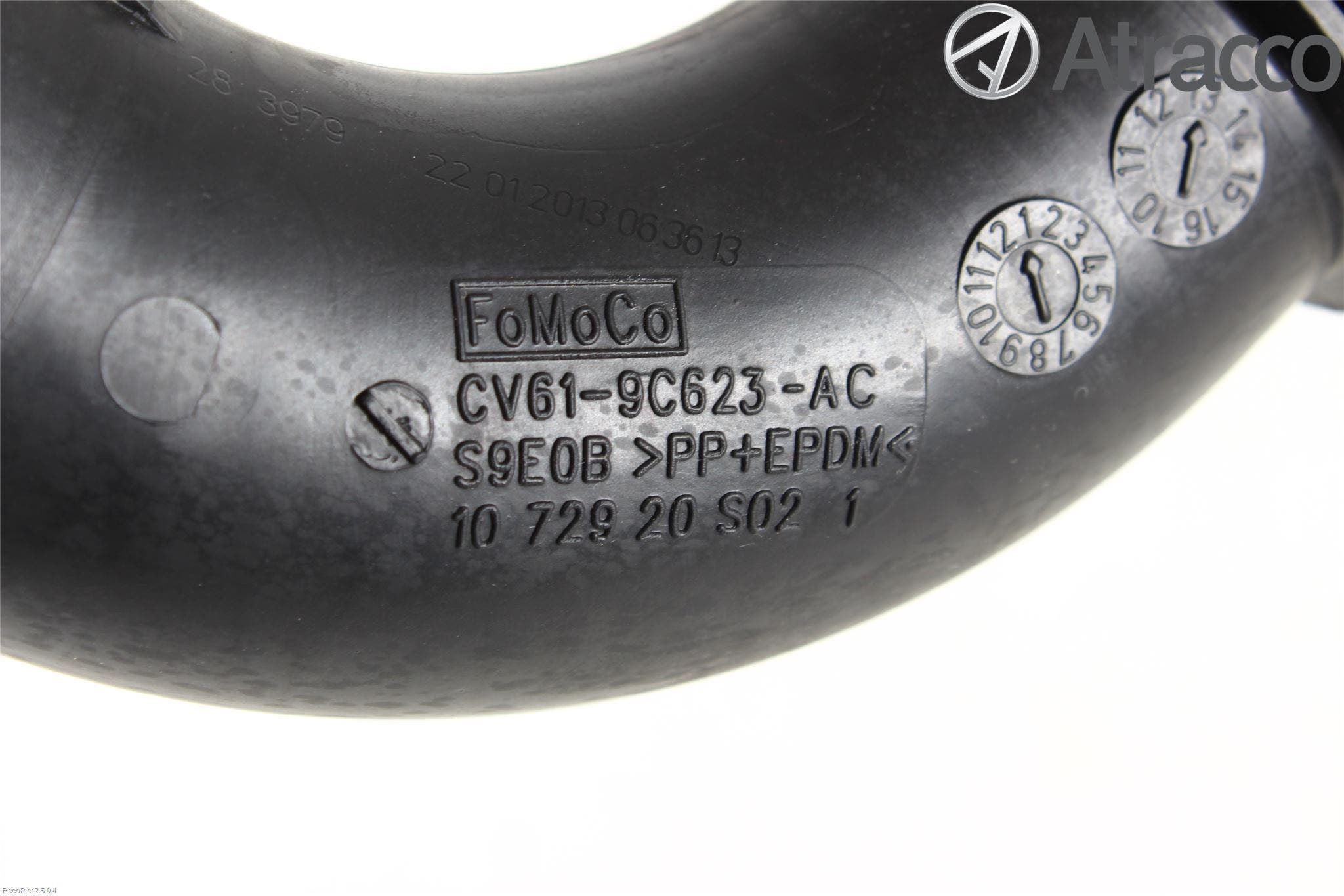 Ford FOCUS 11-14 Laddluft-Intercoolerrör