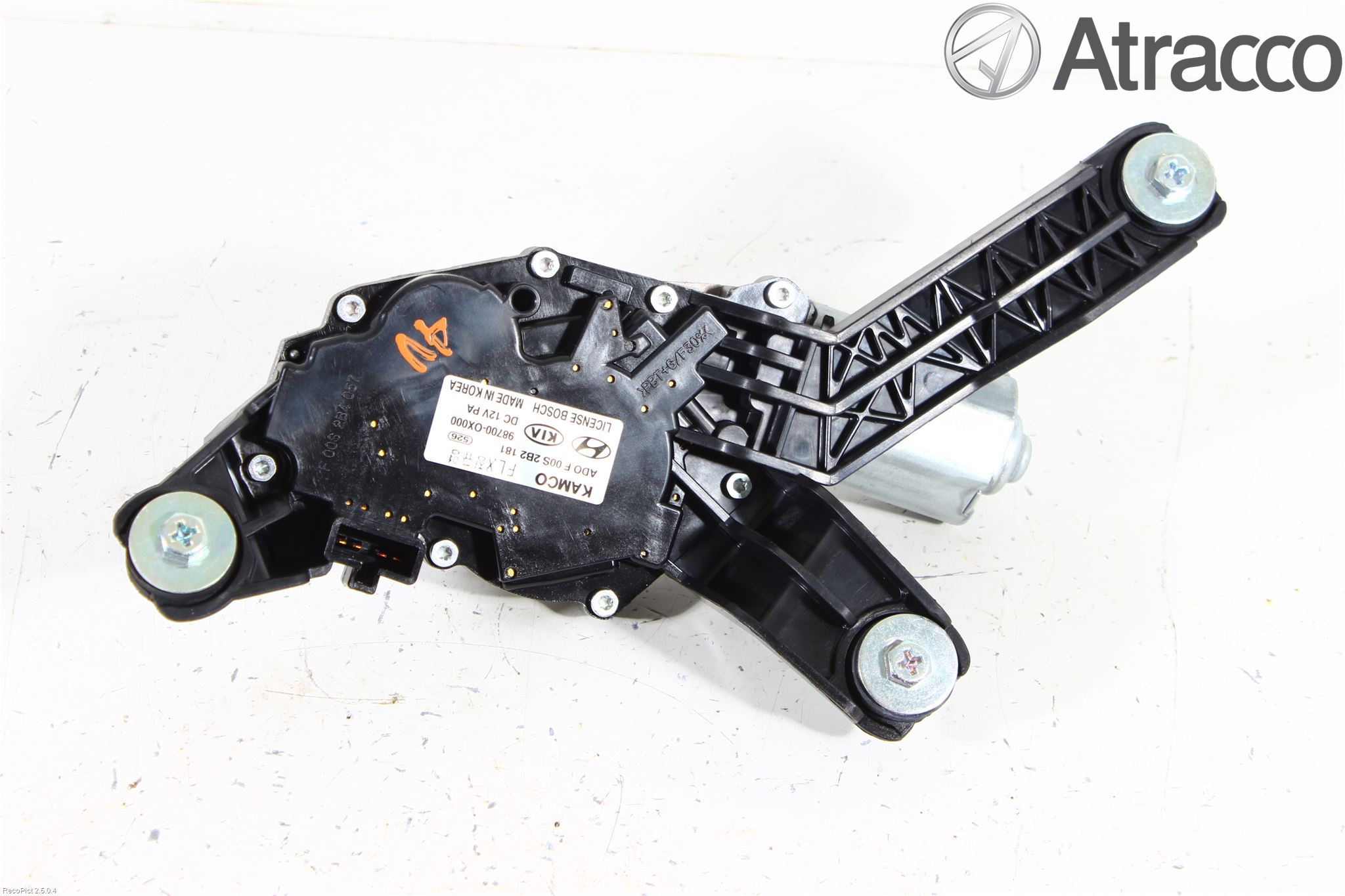Hyundai i10 PA 08-13 Torkarmotor Baklucka