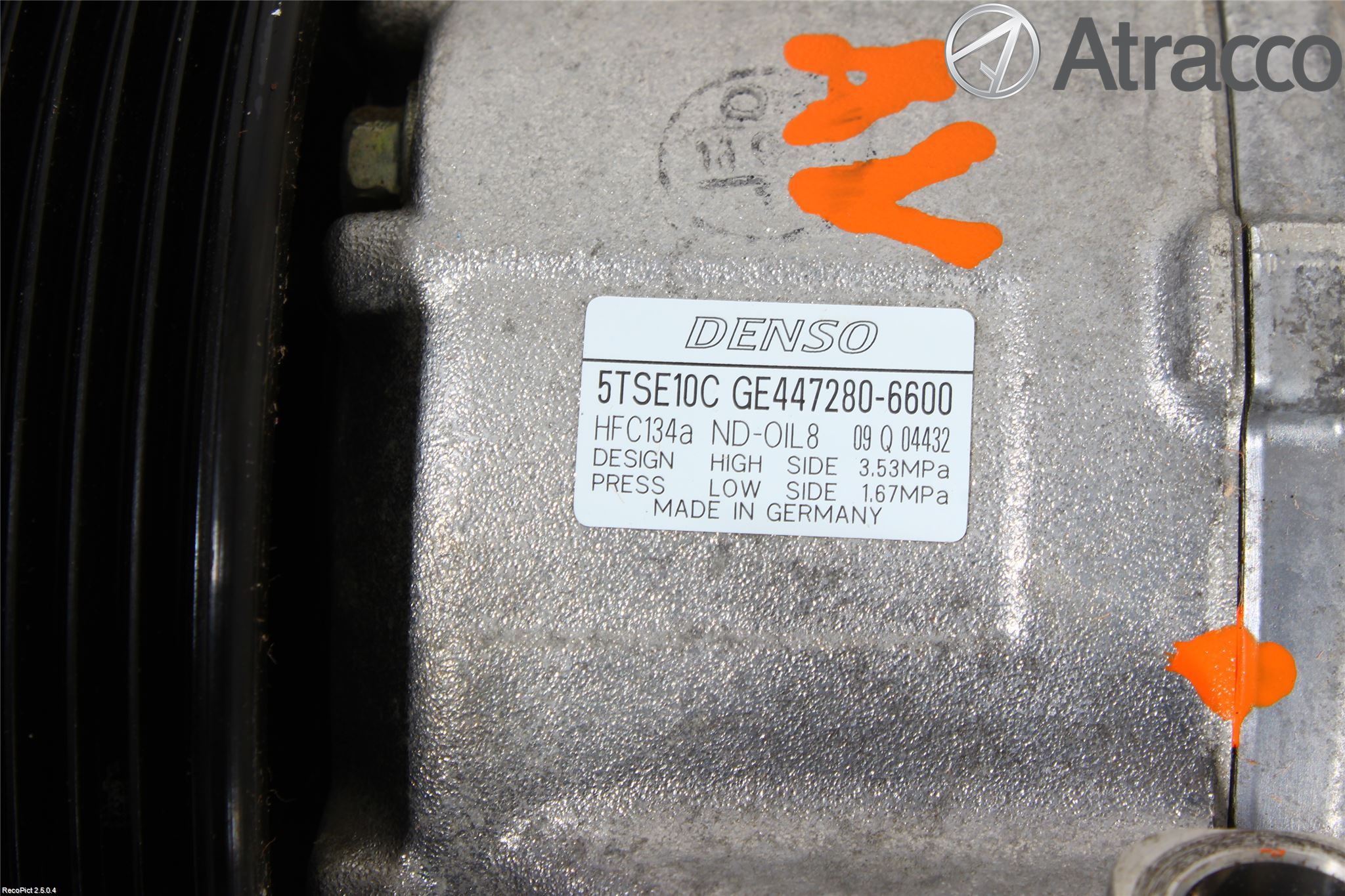 Toyota AURIS 13-19 Ac Kompressor