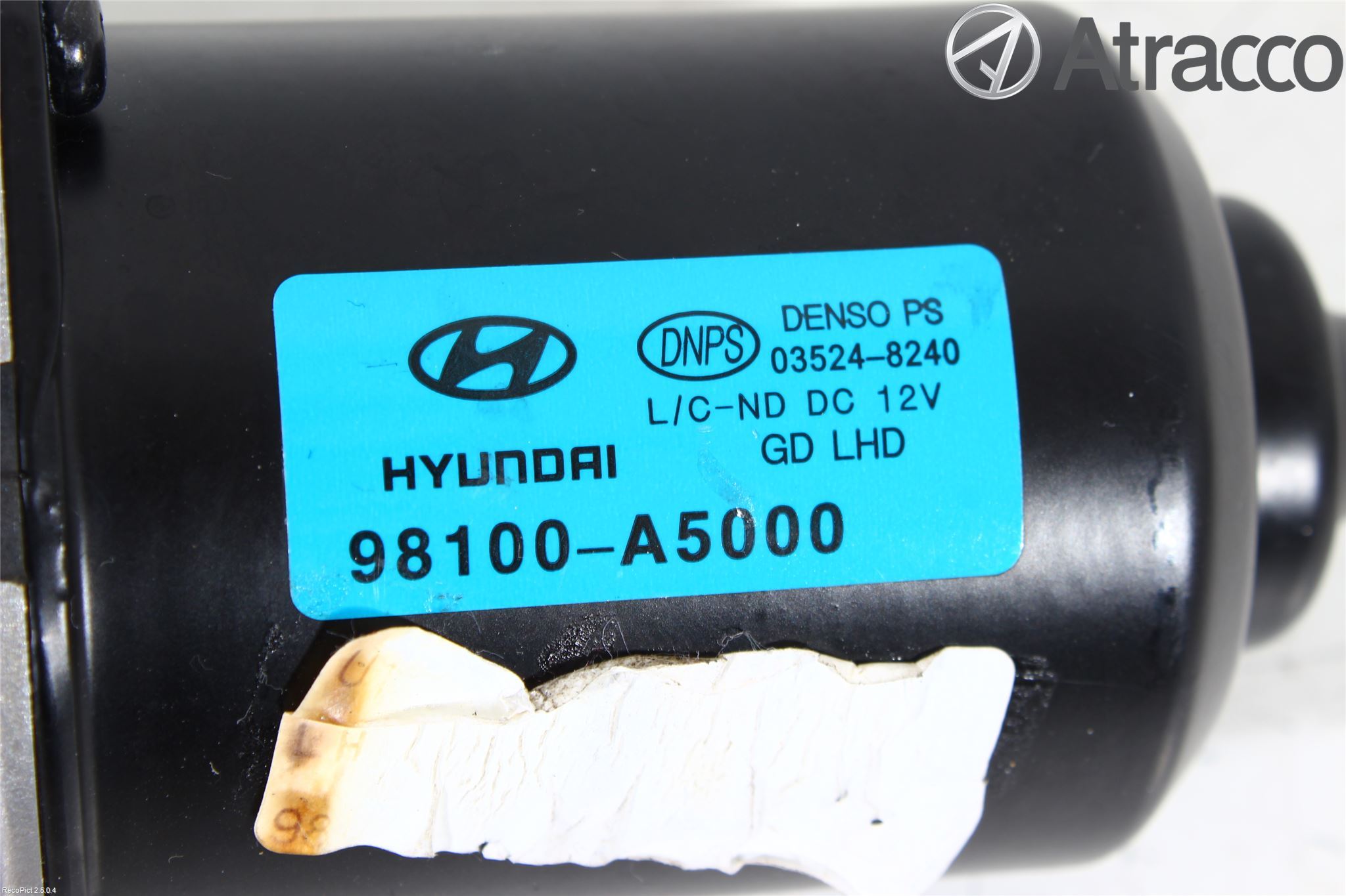 Hyundai i30 GD 13-17 Torkarmotor Vindruta