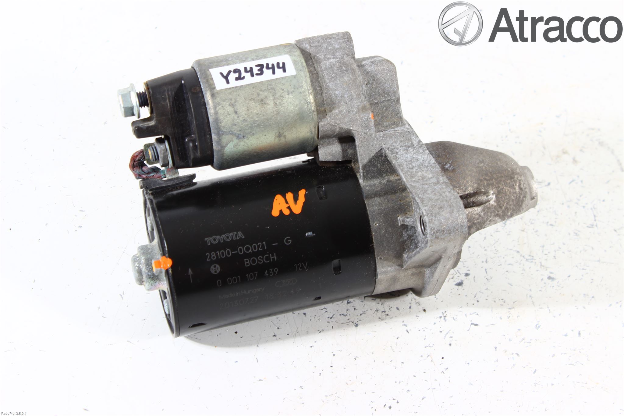 Toyota AYGO 06-14 Startmotor