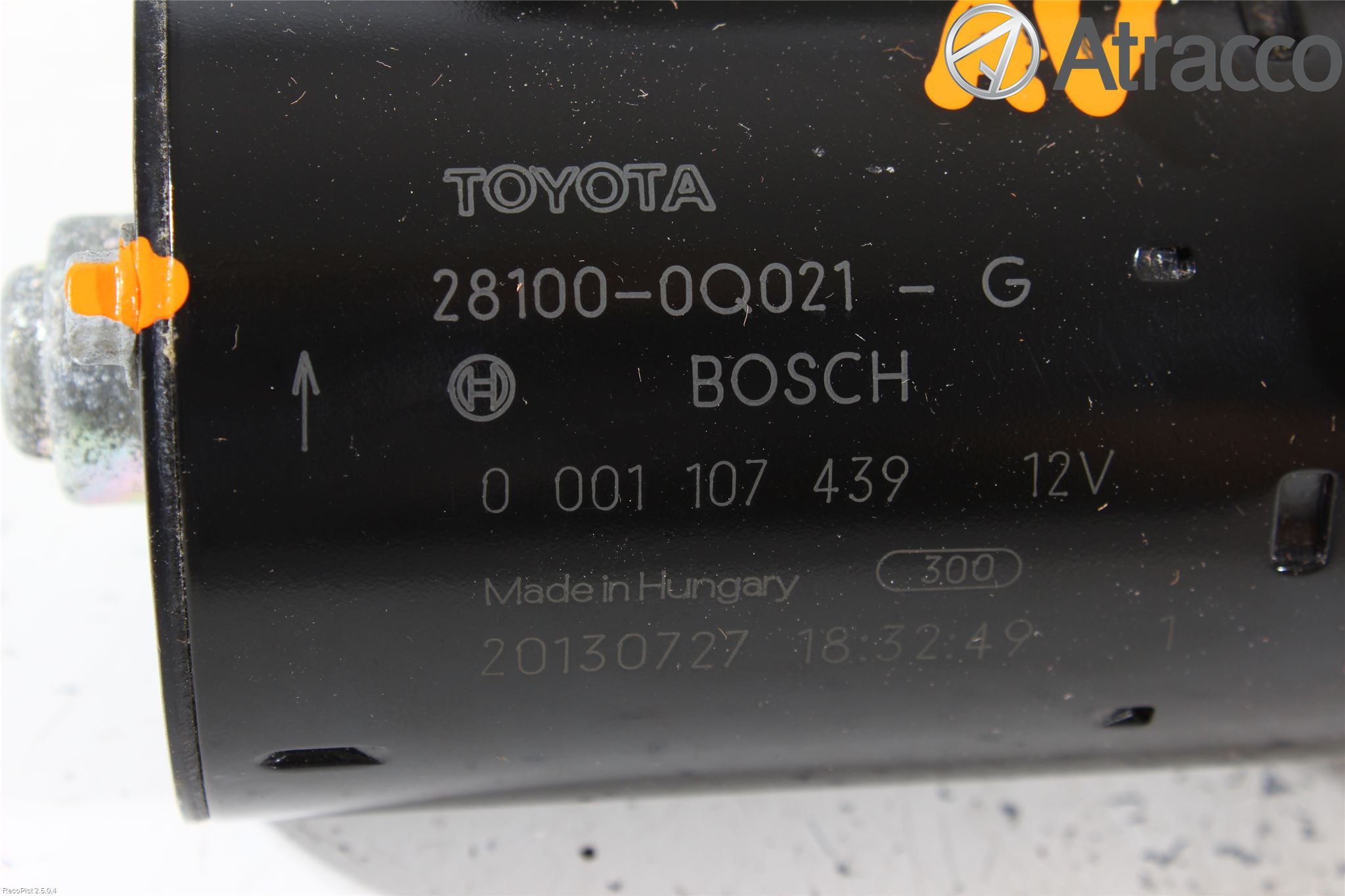 Toyota AYGO 06-14 Startmotor