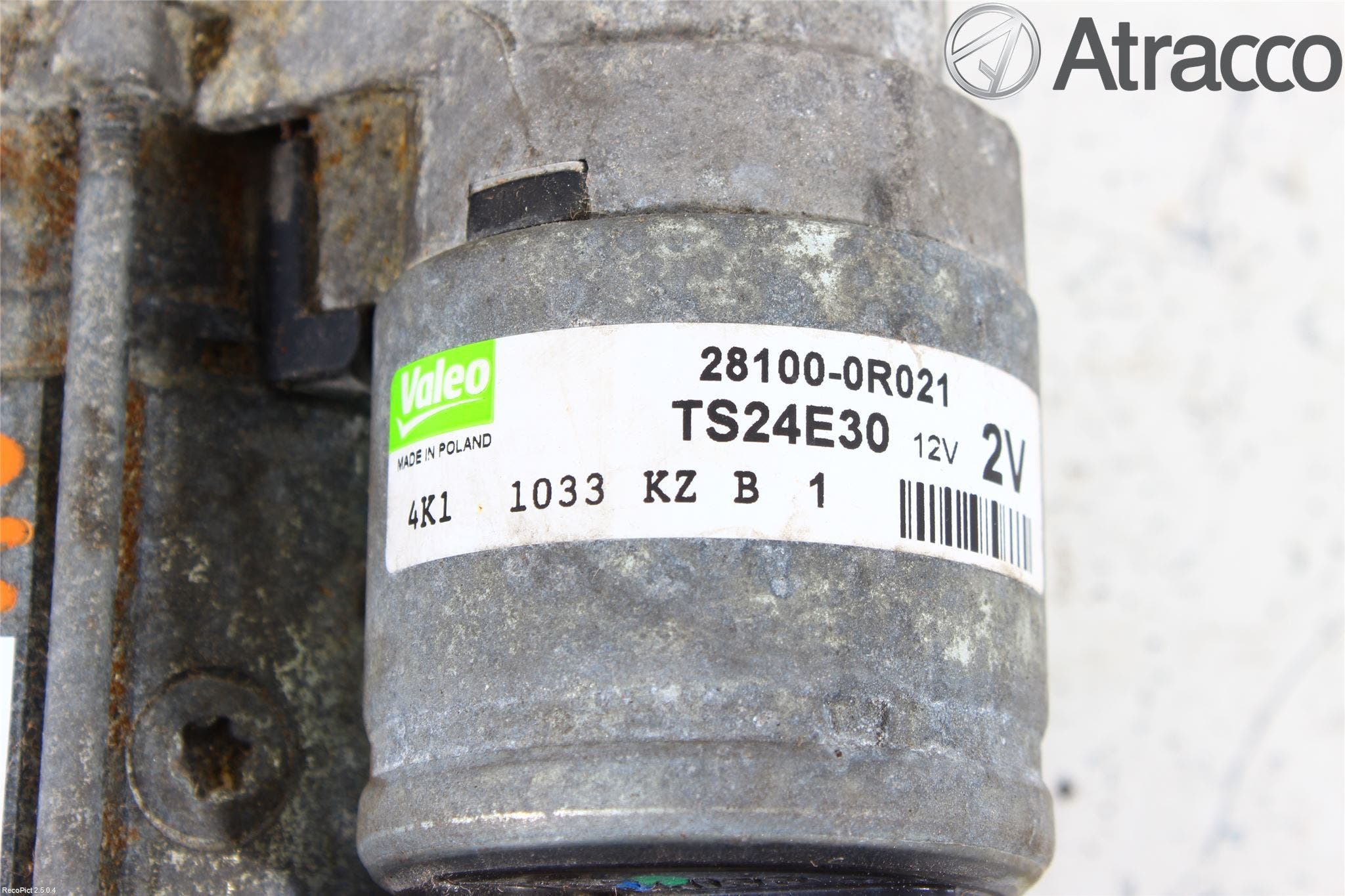 Toyota AVENSIS 09-15 Startmotor Diesel