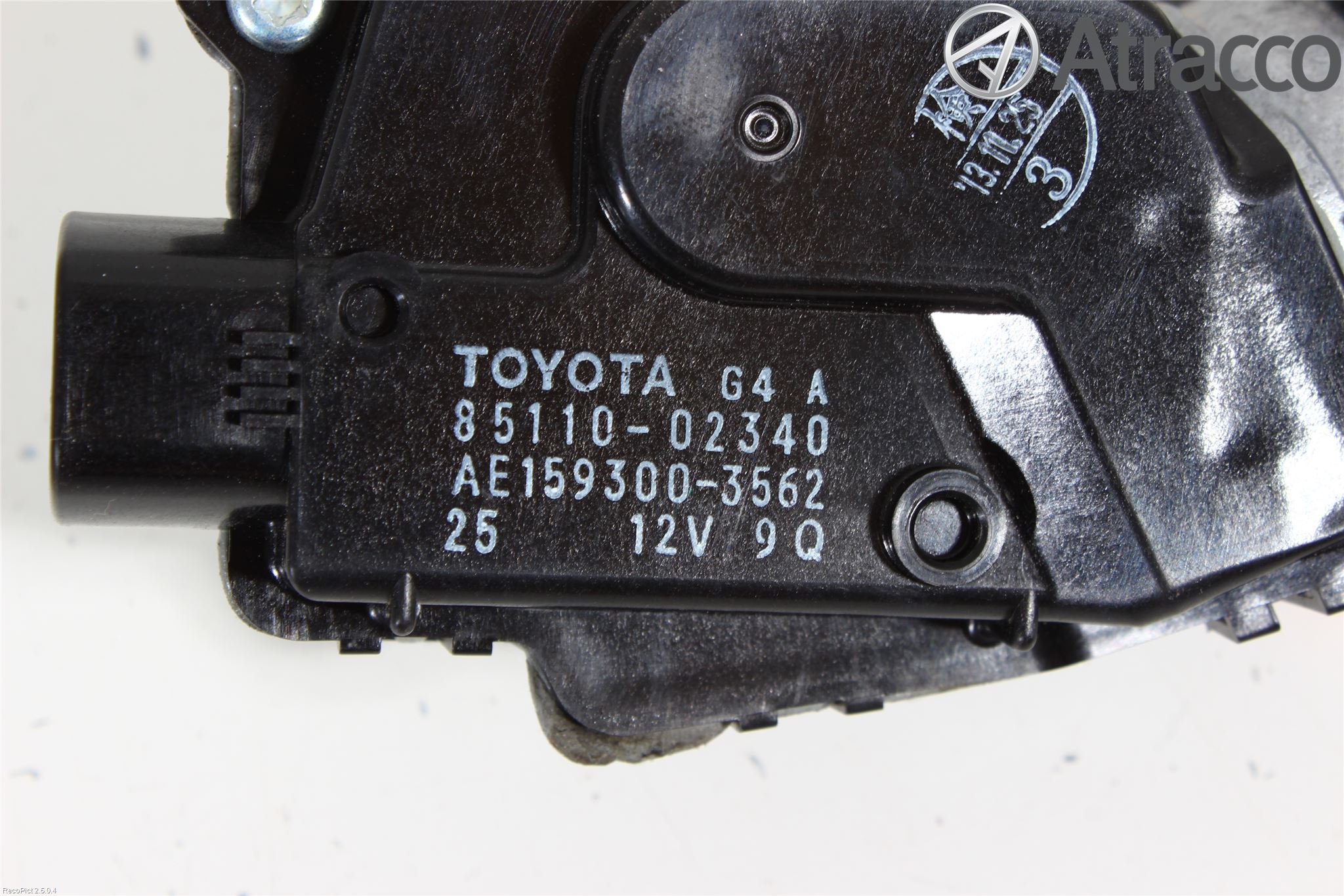 Toyota AURIS 13-19 Torkarmotor Vindruta