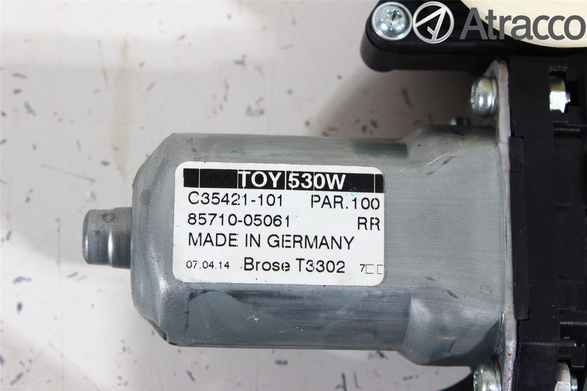 Toyota AVENSIS 09-15 Fönsterhissmekanism